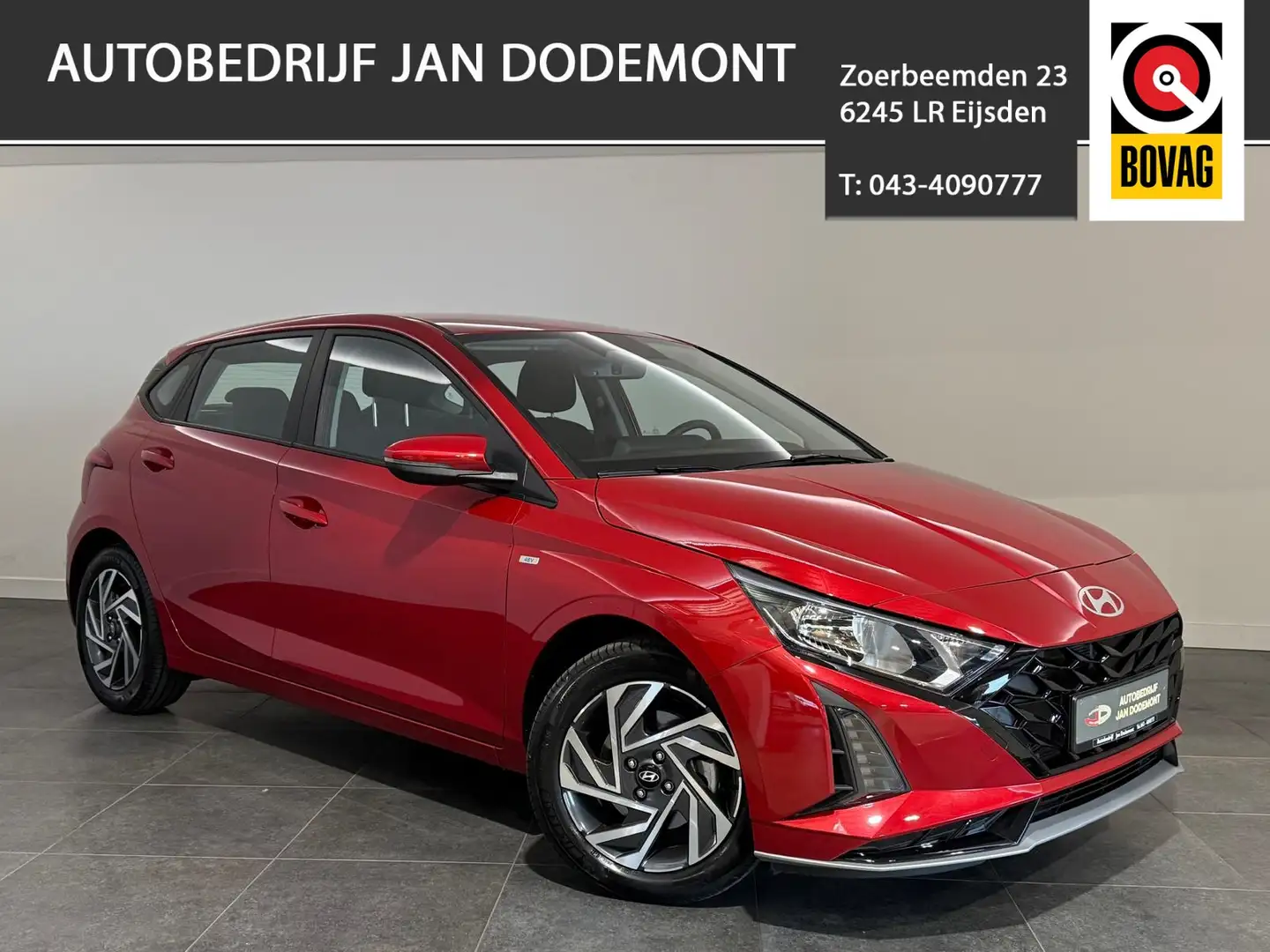 Hyundai i20 1.0 T-GDI 48V MHEV 100pk Comfort Smart Eerste eige Rood - 1