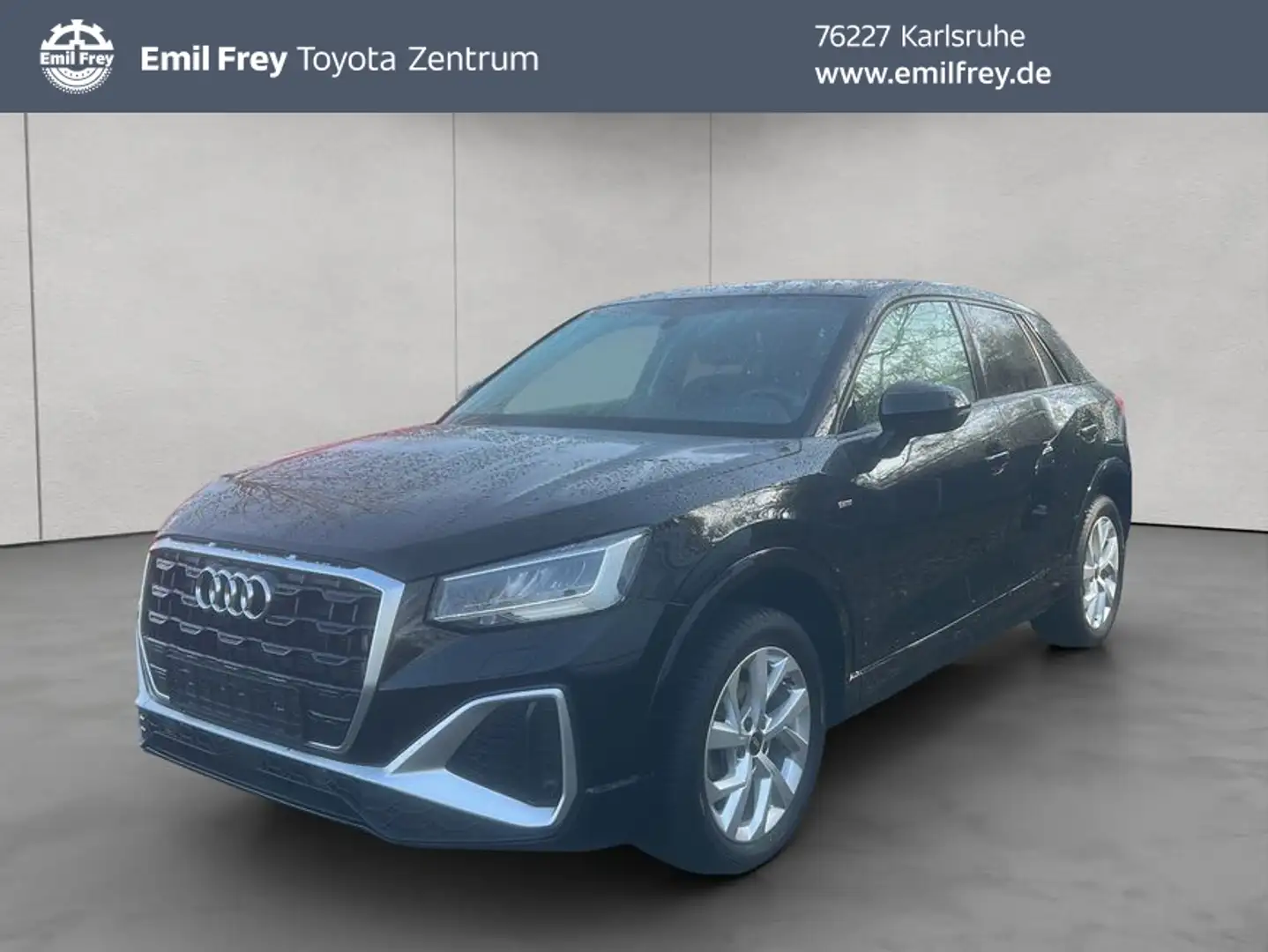 Audi Q2 35 TFSI S tronic S line Keyless, Navi, LED Schwarz - 1