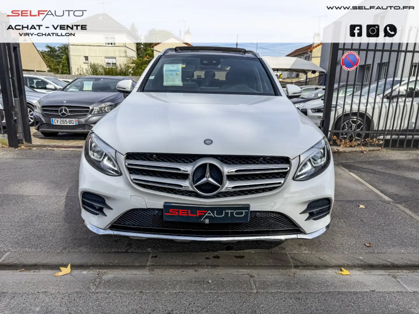 Mercedes-Benz GLC 220 220 D 170CH SPORTLINE 4MATIC 9G-TRONIC Blanc - 2