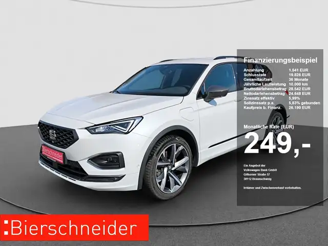SEAT Tarraco 1.4 TSI e-HYBRID DSG FR NAVI AHK 360° ACC 20-LM