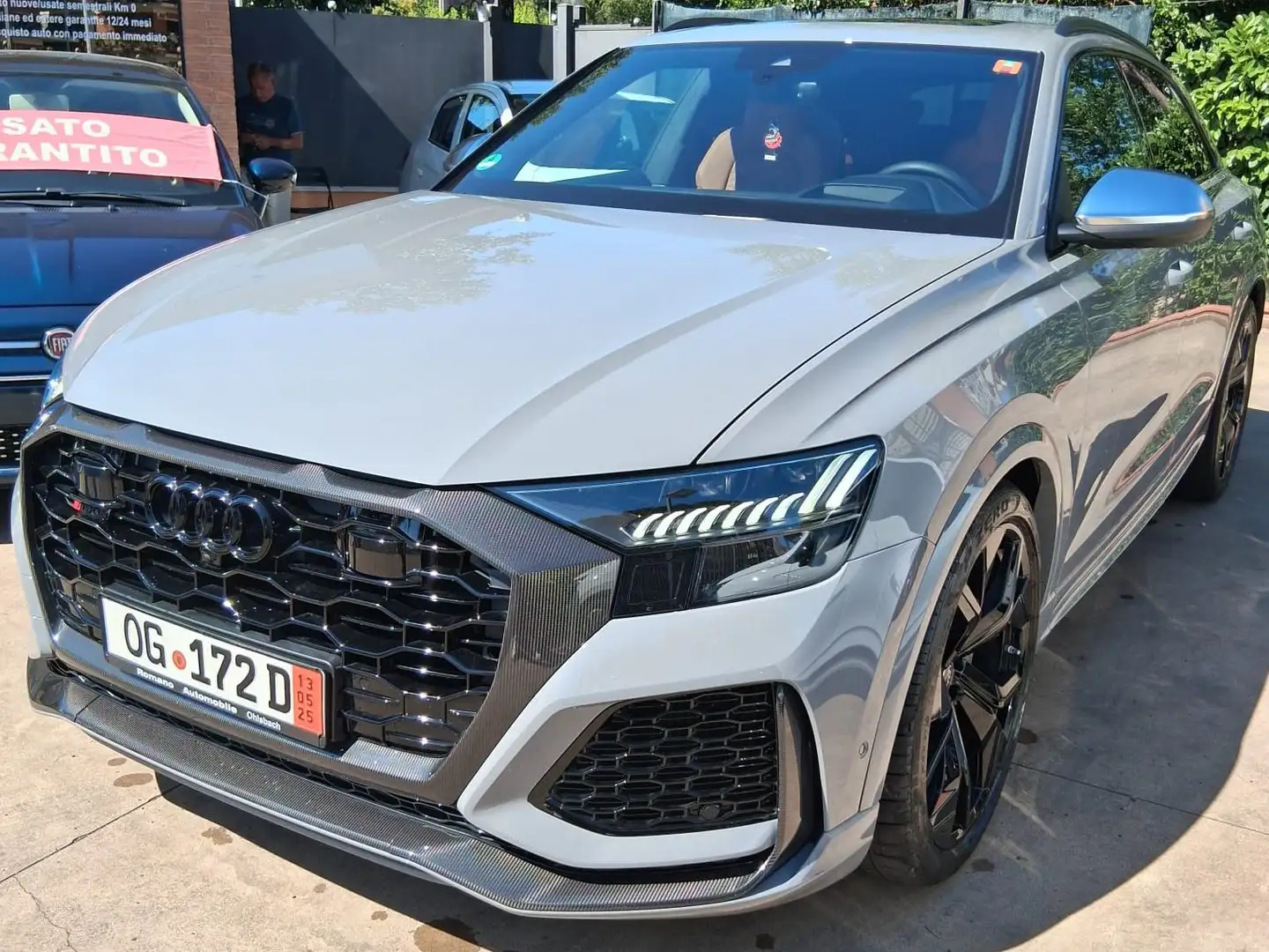 Audi RS Q8 4.0 mhev quattro tiptronic Grau - 1
