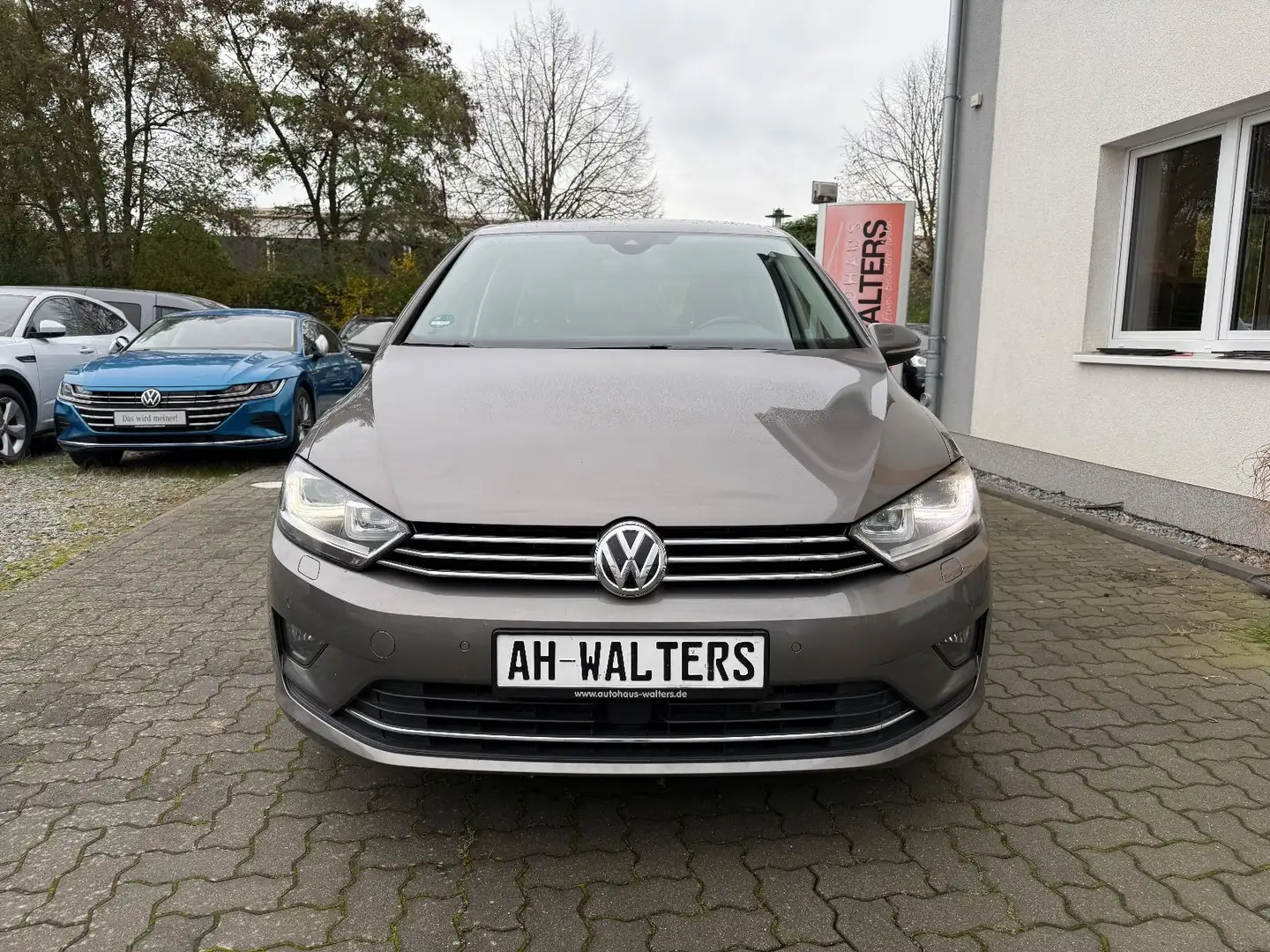Volkswagen Golf Sportsvan Allstar=Automatik-AHK-Navi= Gris - 2