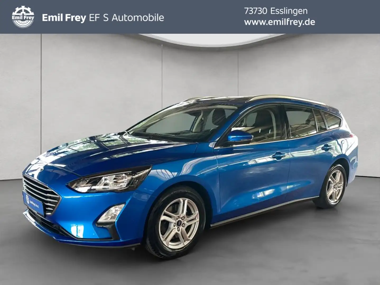 Ford Focus Turnier 1.0 EcoBoost Blauw - 1