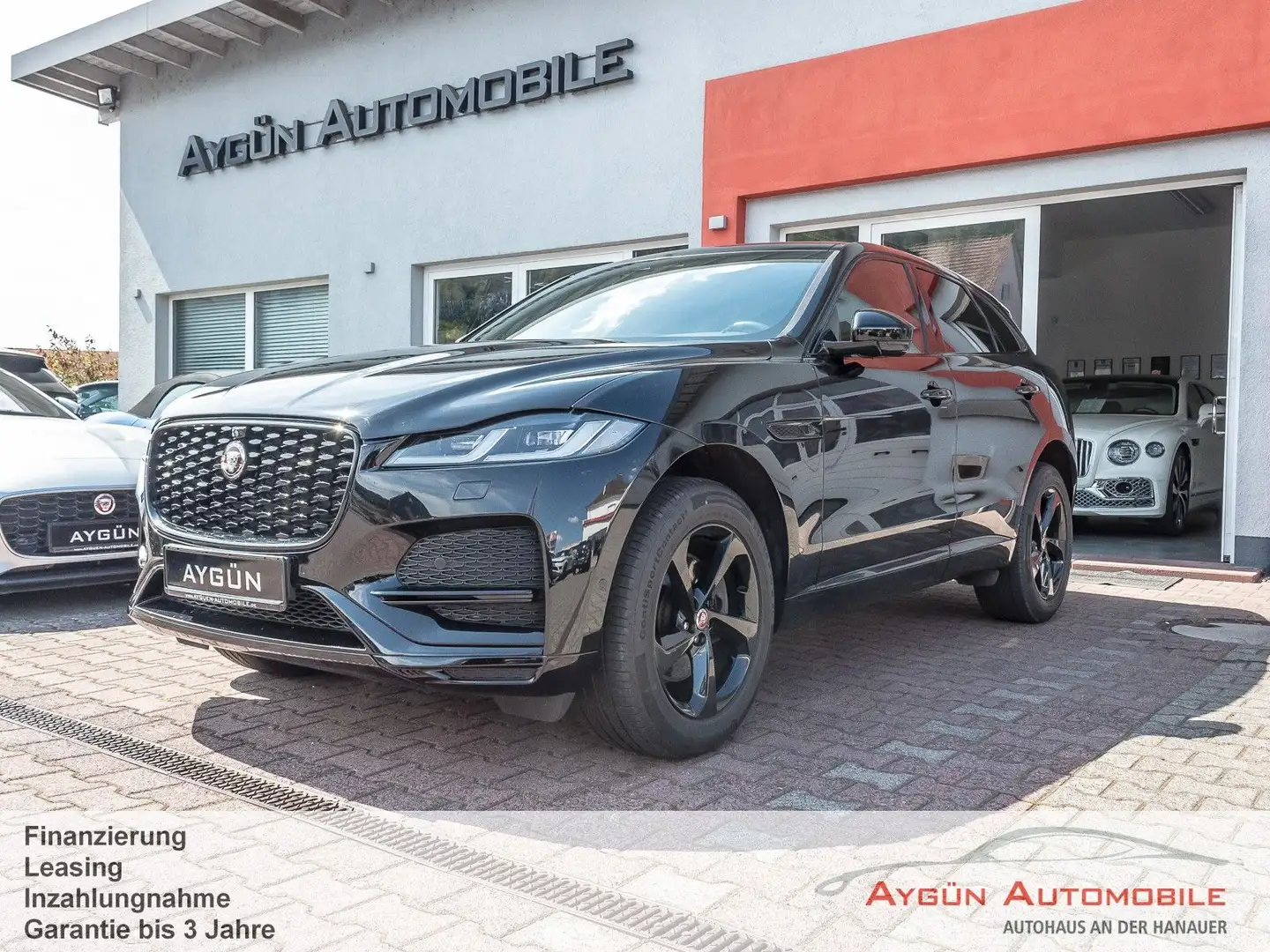 Jaguar F-Pace F-PACE D165 AWD*Meridian-Soundsystem*360-Kamera* Schwarz - 1