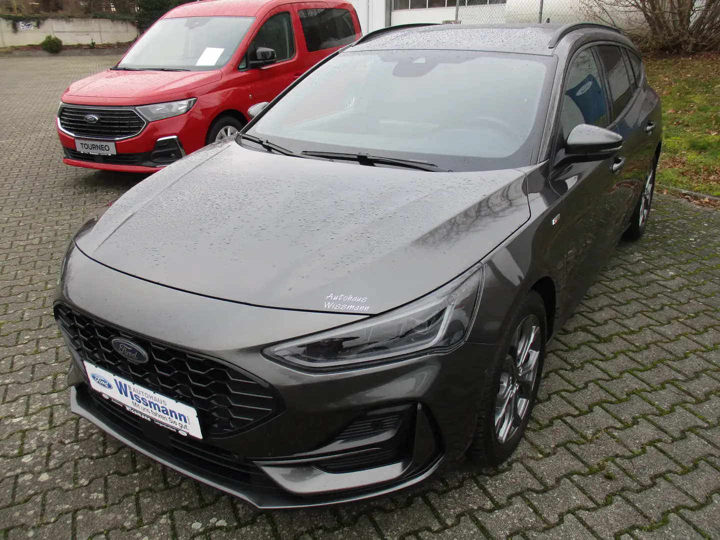 Ford Focus Turnier ST-Line 1.Hand "Top gepflegt" Gris - 1
