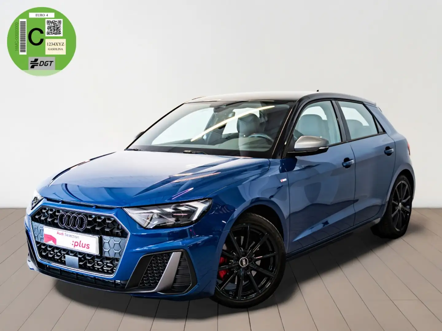 Audi A1 Sportback 40 TFSI Competition S tronic Bleu - 1