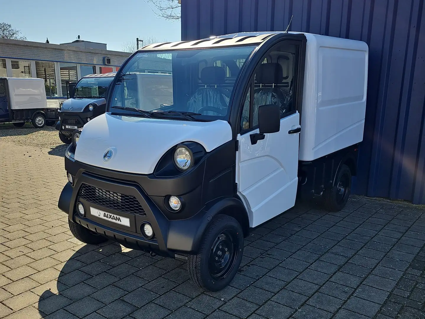 Aixam e-Truck Van Weiß - 1