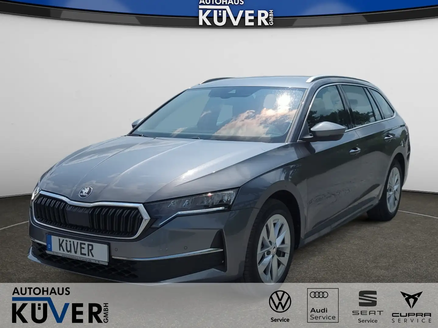 Skoda Octavia Combi Selection 2,0 TDI DSG ACC+LED+Shzg Grau - 1