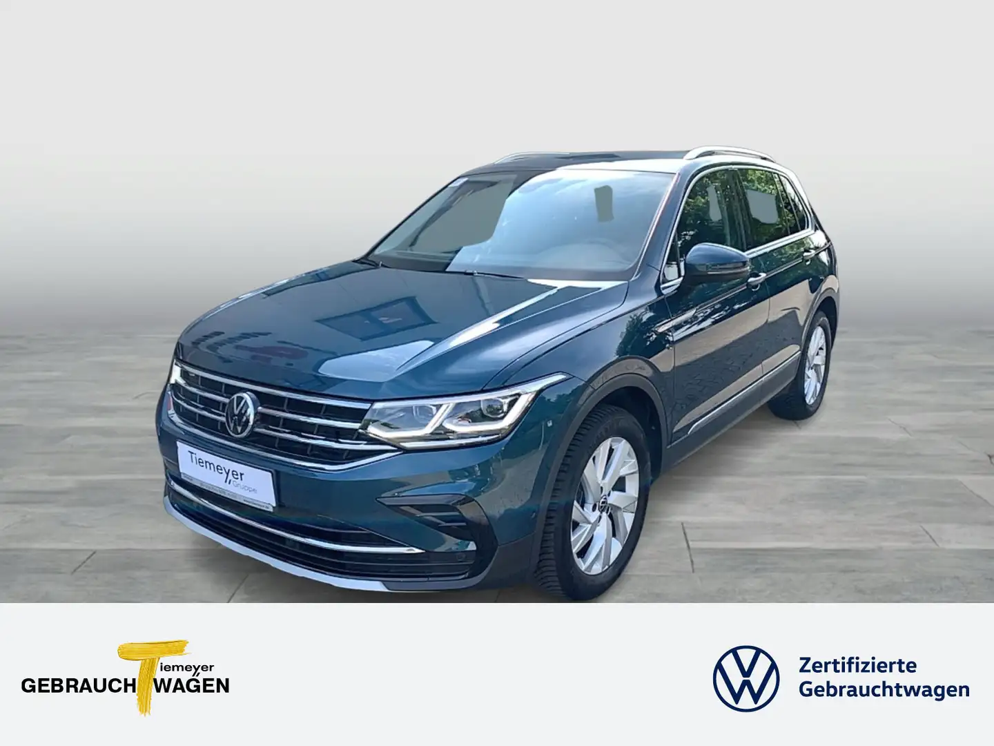 Volkswagen Tiguan 1.5 TSI DSG ELEGANCE IQ VIRTUAL NAVI AHK Blau - 1