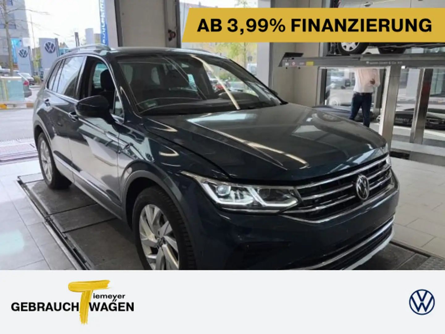 Volkswagen Tiguan 1.5 TSI DSG ELEGANCE IQ VIRTUAL NAVI AHK Blau - 1