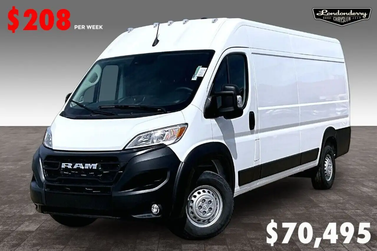 2026 RAM Promaster