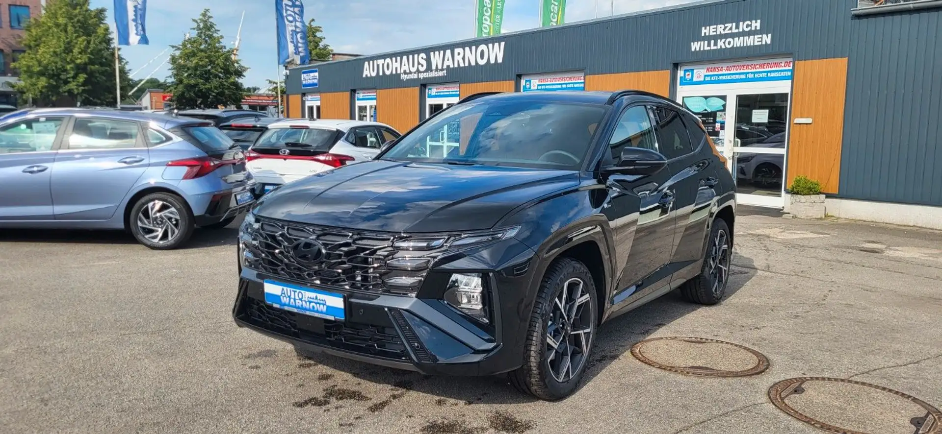 Hyundai TUCSON FACELIFT 1.6 T-GDI 48V N Line DCT Schwarz - 1