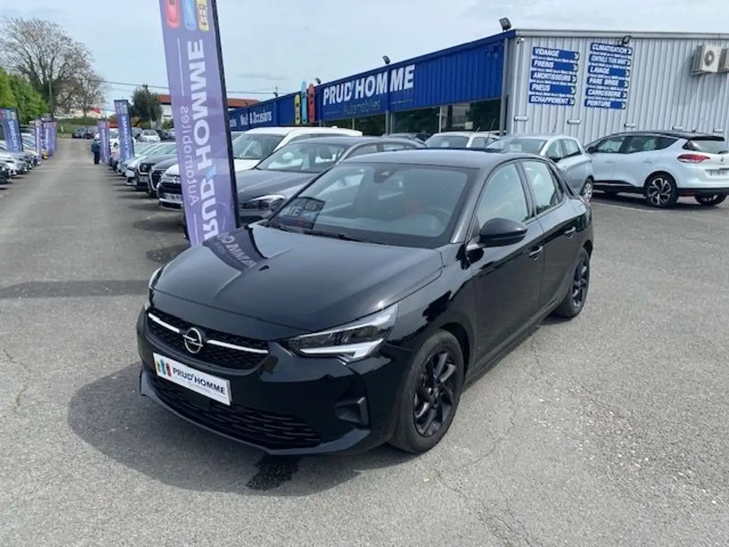 Opel Corsa GS LINE 1.2 100CH BVM6 Schwarz - 1