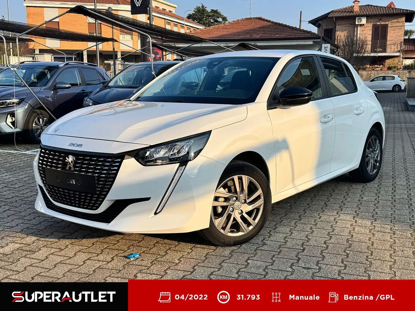 Peugeot 208 5 Porte 1.2 PureTech 75cv Active Pack S&S Bianco - 1