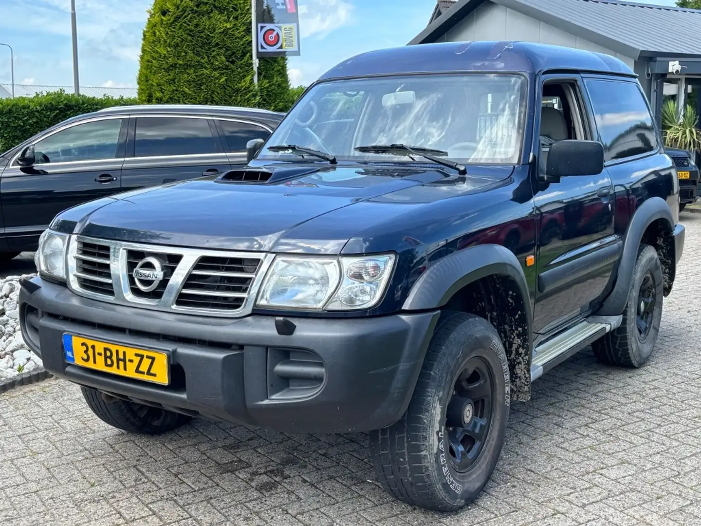 Nissan Patrol GR 3.0 DI Diesel 2003 Diff Lock Airco 3-Deurs MARG Blau - 1