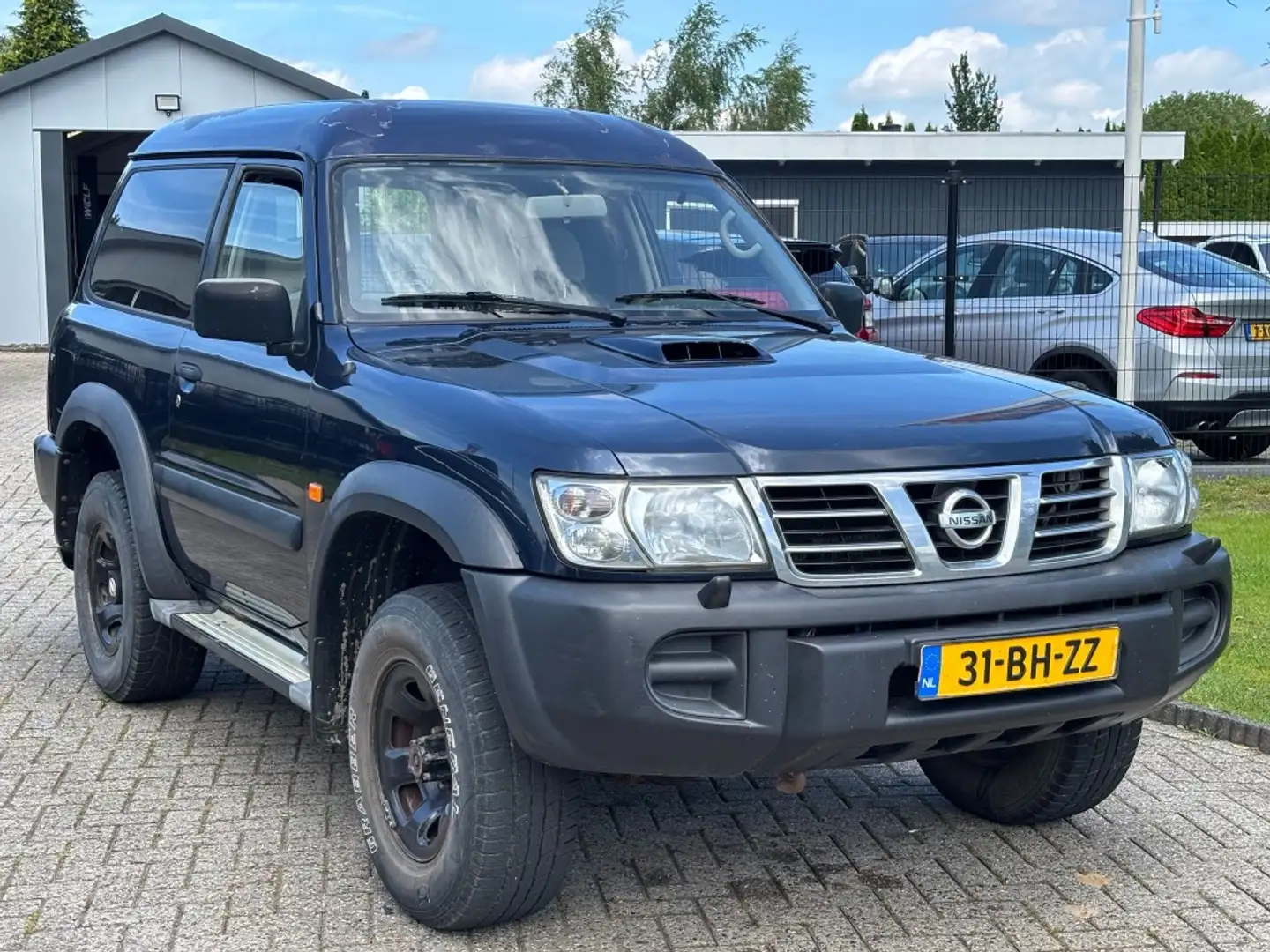 Nissan Patrol GR 3.0 DI Diesel 2003 Diff Lock Airco 3-Deurs MARG Blau - 2
