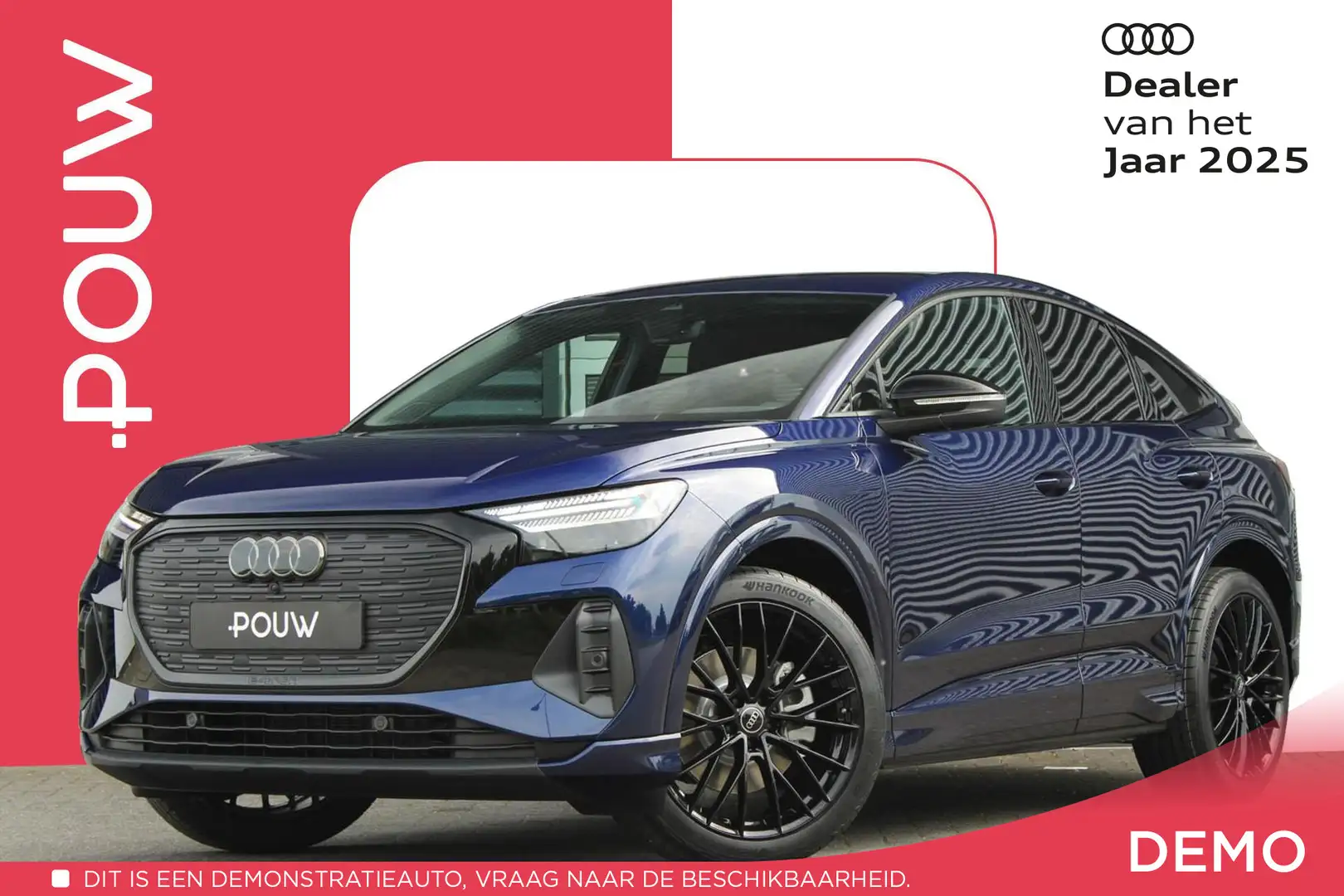 Audi Q4 e-tron Sportback 45 286pk Advanced Edition 82 kWh | Trekh Blauw - 1