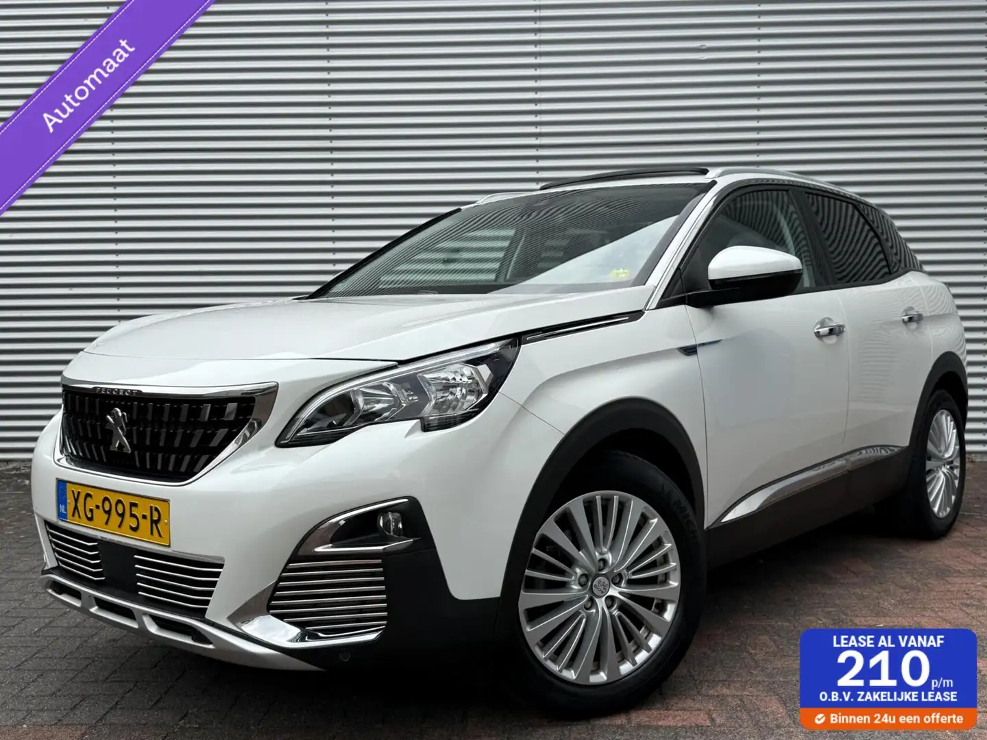 Peugeot 3008 1.2 GT Line Autom Panodak Cruise Carplay Led 19 Nl Wit - 1