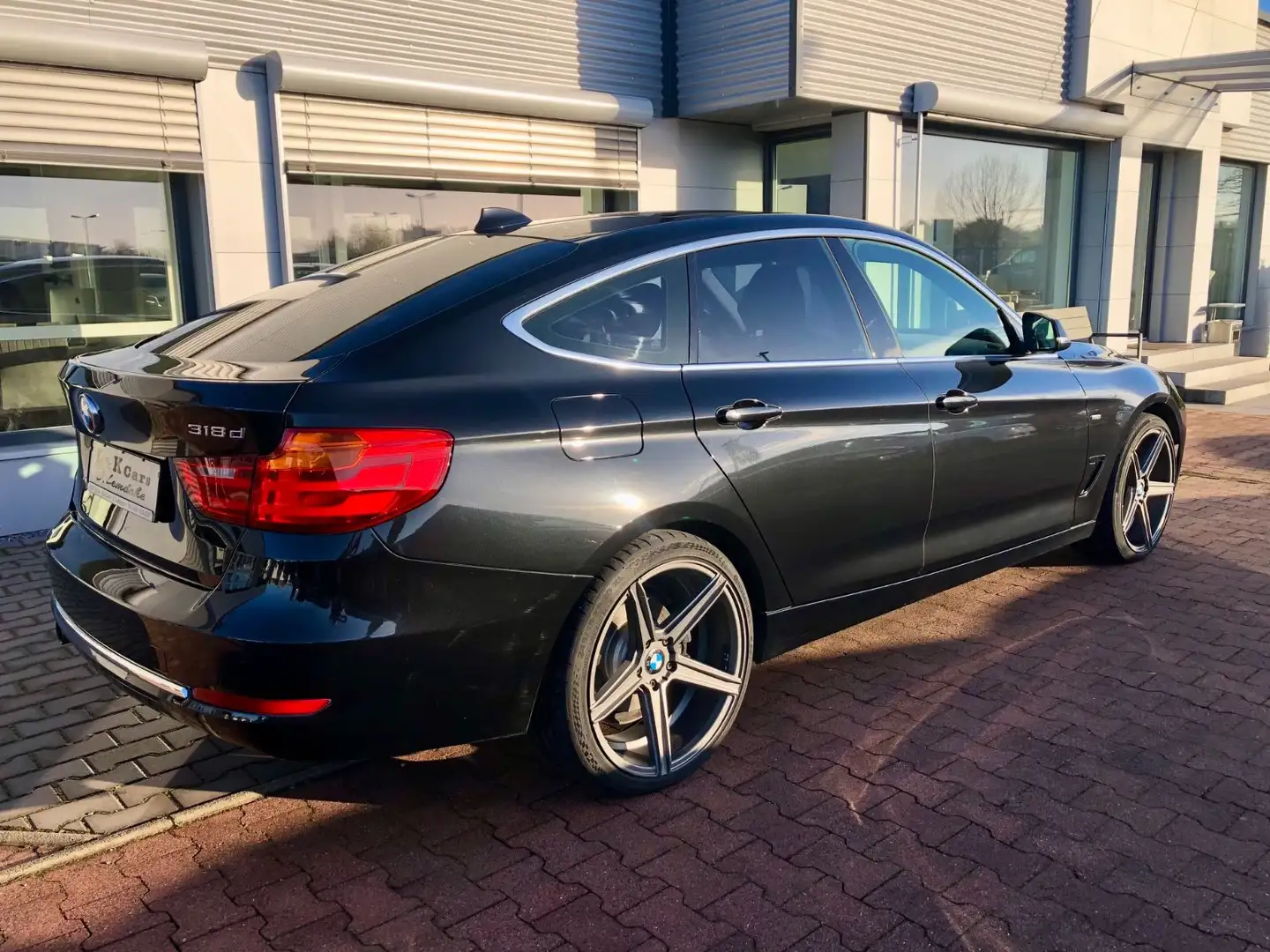 BMW 318 /Leder/Bi Xenon/Panoramadach Zwart - 2