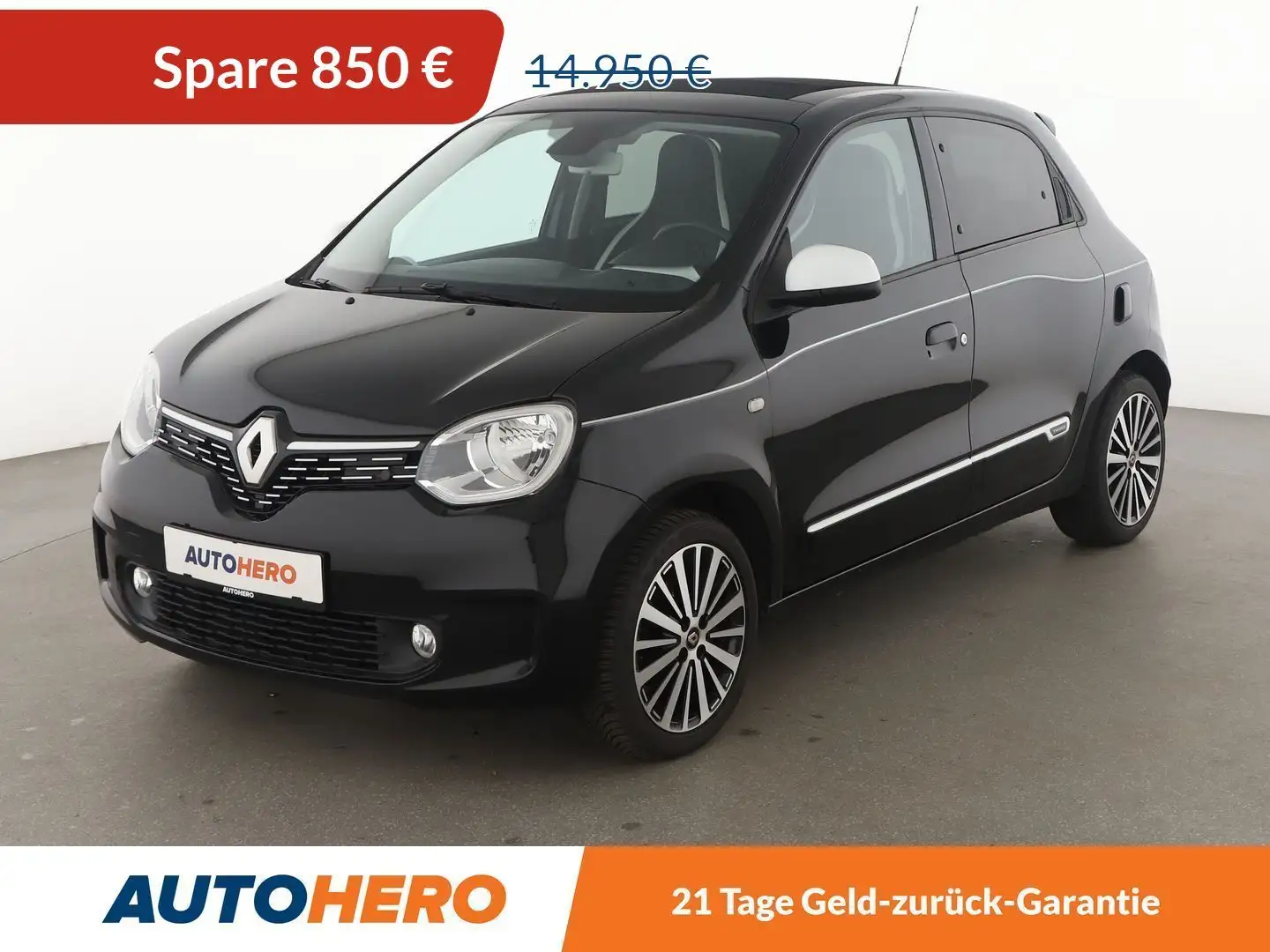 Renault Twingo 0.9 TCe Intens Aut.*TEMPO*SHZ*ALU*KLIMA* Noir - 1