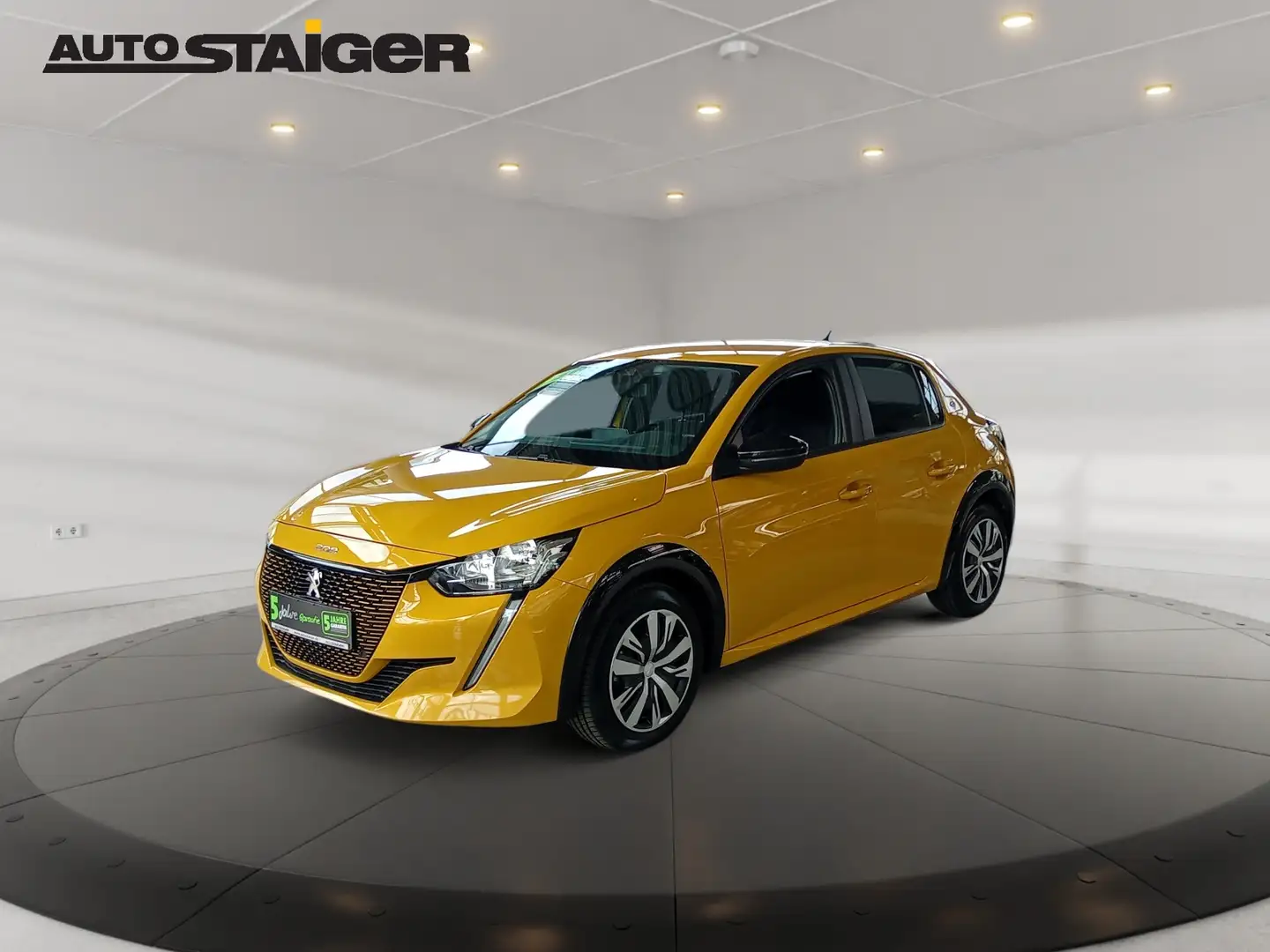 Peugeot 208 e- Active 11KW Lader LED*Navi*Klima**ZV* Gelb - 2