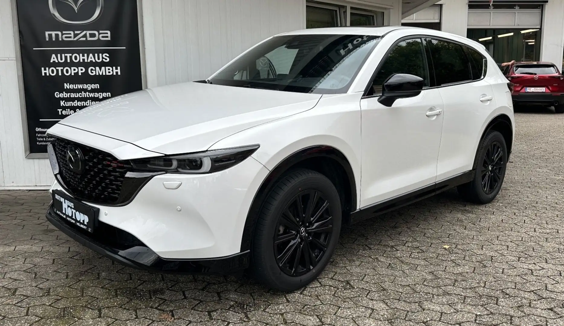 Mazda CX-5 Homura AWD 360°-BOSE-Matrix LED-CarPlay Blanc - 1
