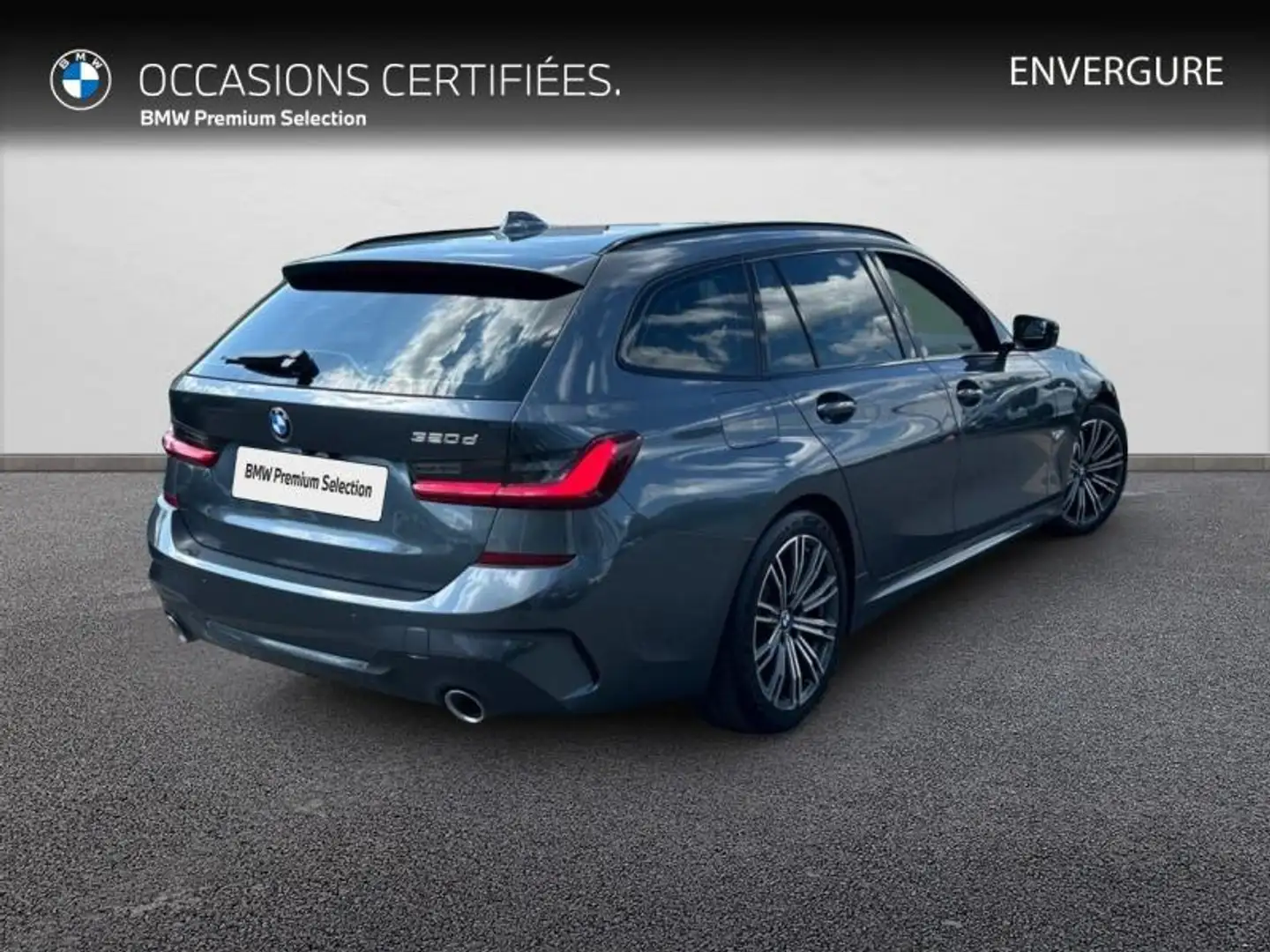 BMW 320 320dA MH 190ch M Sport Grau - 2