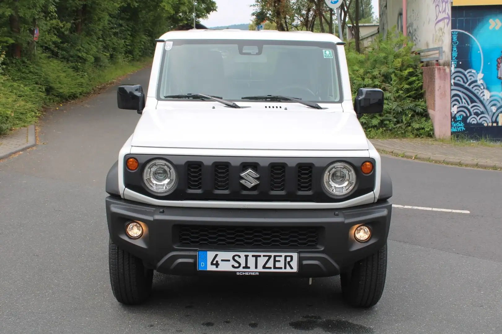Suzuki Jimny Comfort+ AllGrip Navi Alu 9 Tkm wie Neu Blanc - 2