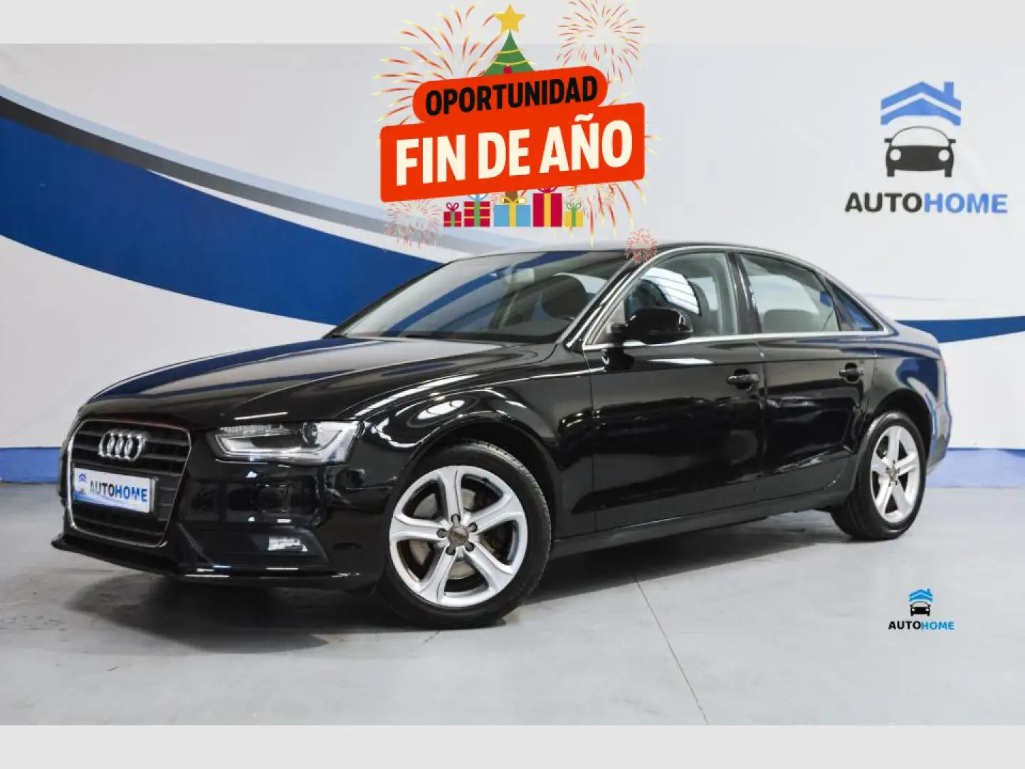 Audi A4 2.0 TDI 150cv Negro - 1