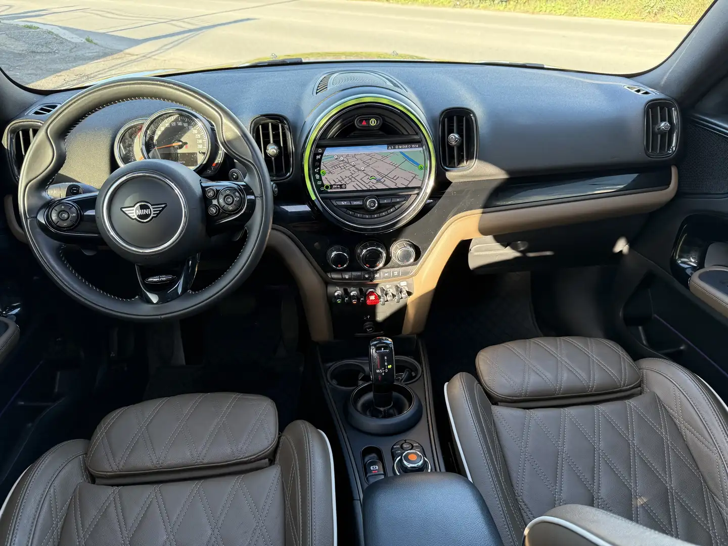 MINI Cooper S Countryman 192cv AUTOMATICO PELLE TETTO APRIBILE UFF. Nero - 2