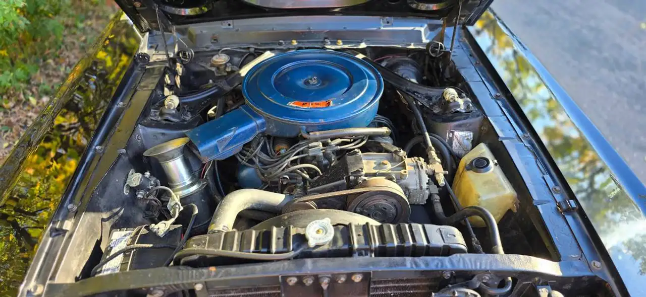Ford Mustang Cabrio, 289ci V8, Triple-Black, 33 Jahre in einer Hand, Gelegenheit!, foto 9