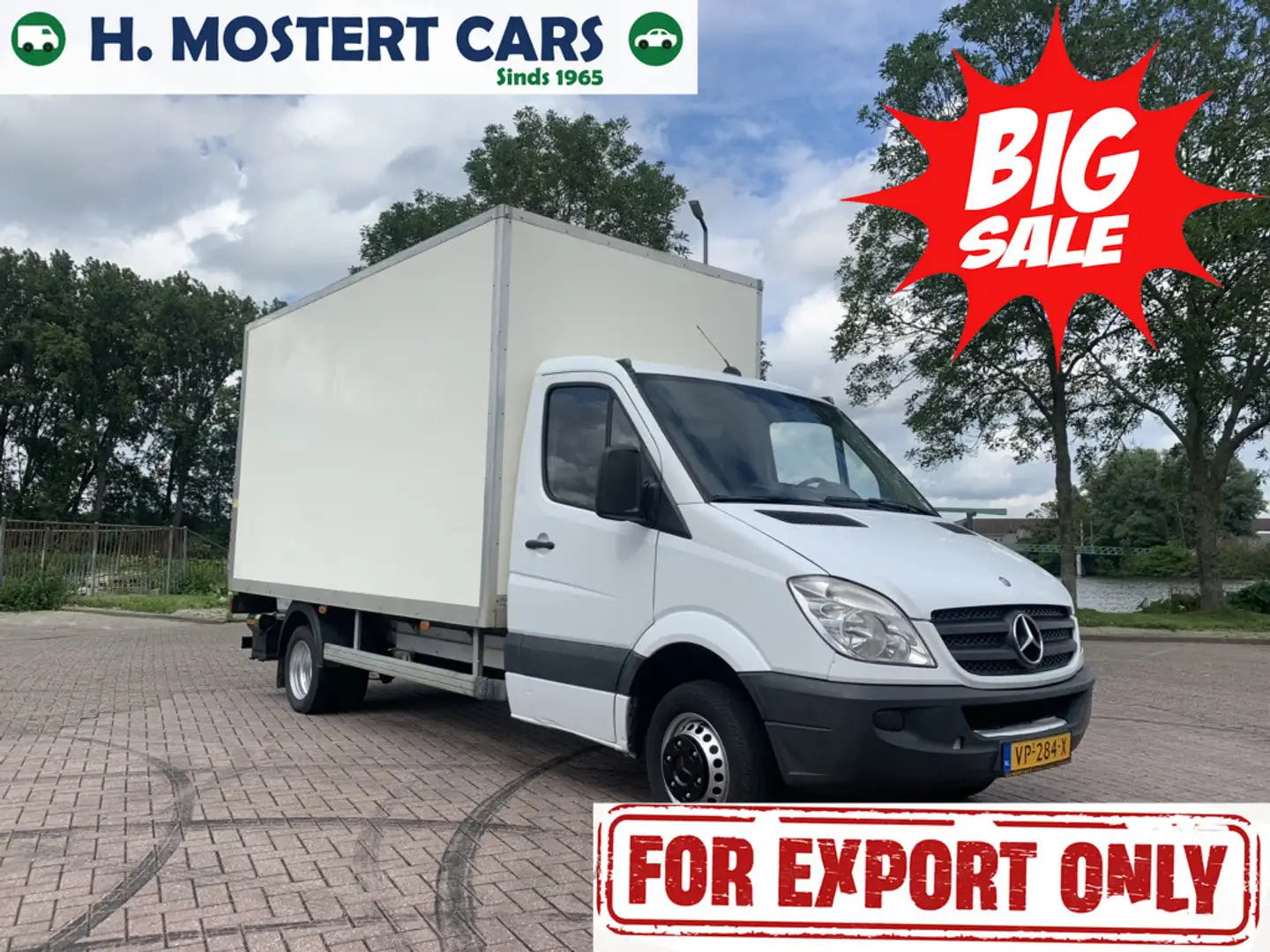 Mercedes-Benz Sprinter 513 2.2 CDI 432L HD * BAKWAGEN * LAADKLEP * EURO 5 Wit - 1