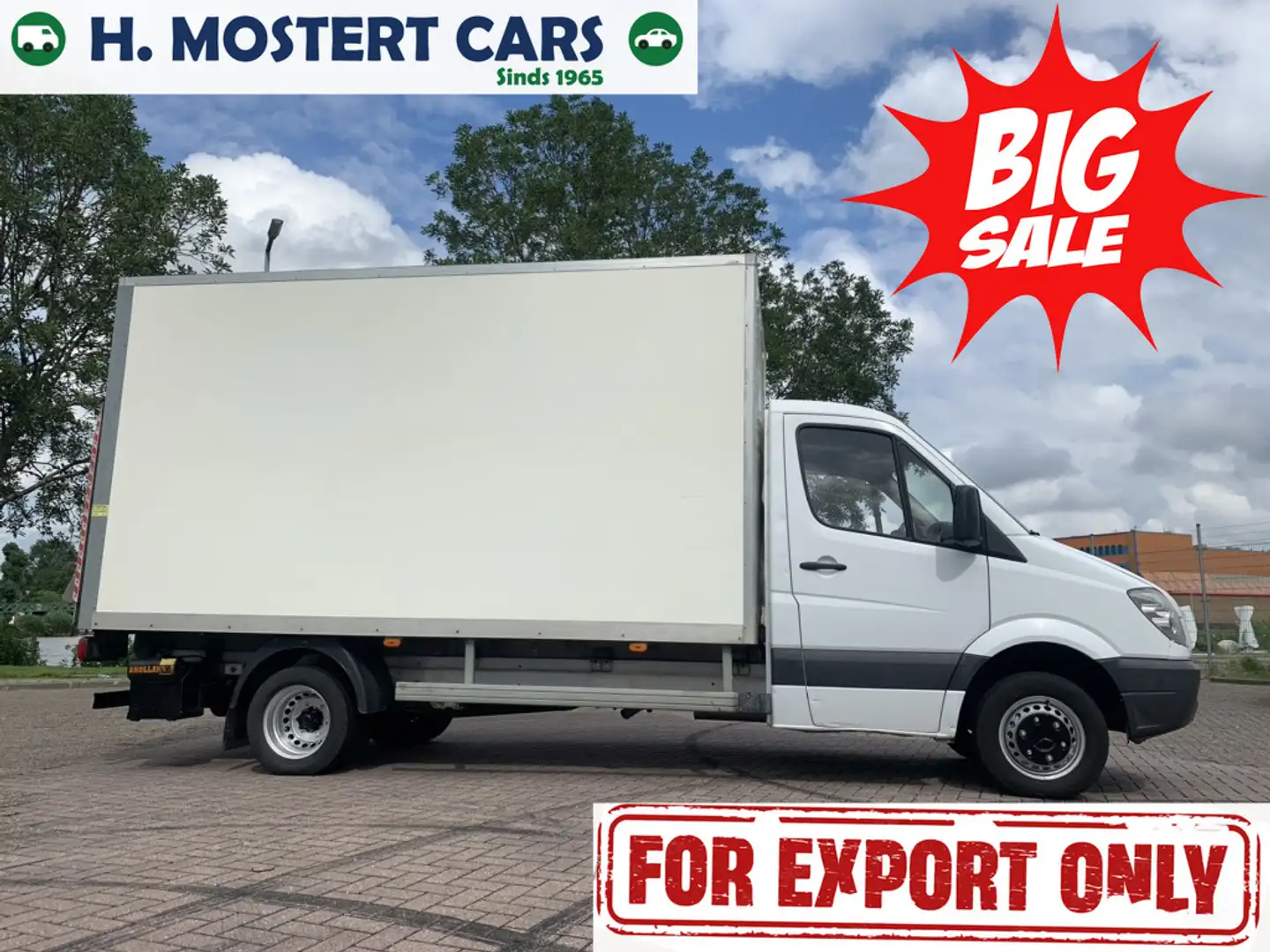 Mercedes-Benz Sprinter 513 2.2 CDI 432L HD * BAKWAGEN * LAADKLEP * EURO 5 Wit - 2