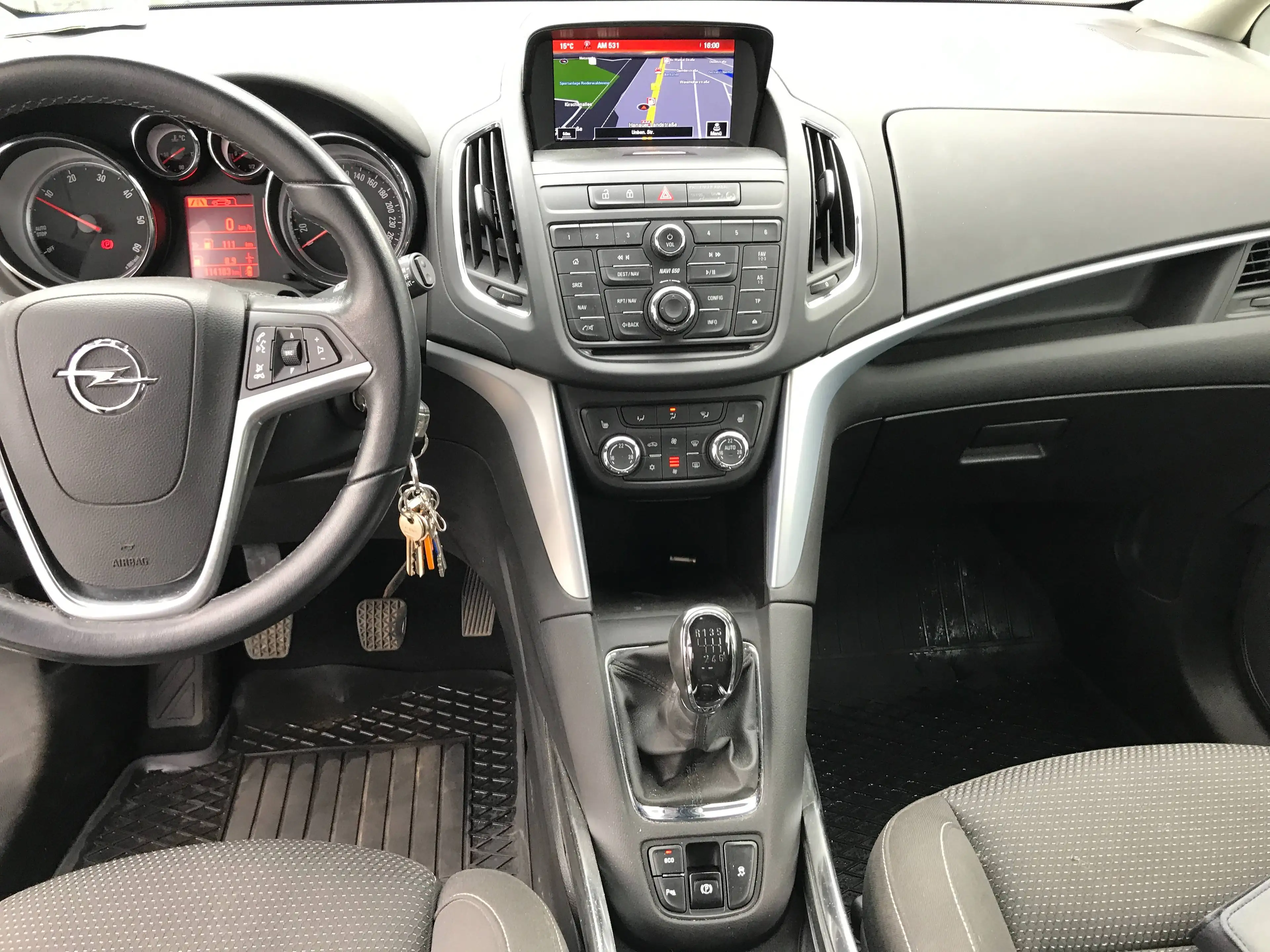 Opel Zafira Tourer KlimAut NAVI St/Stop SitzH 2xPDC StKetNeu SR WR SB — photo 7