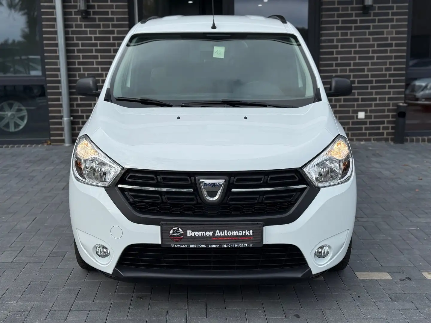 Dacia Lodgy Start 1.3 7 Sitzer*Klima*SHZ*AHK*1Hand* Blanc - 2