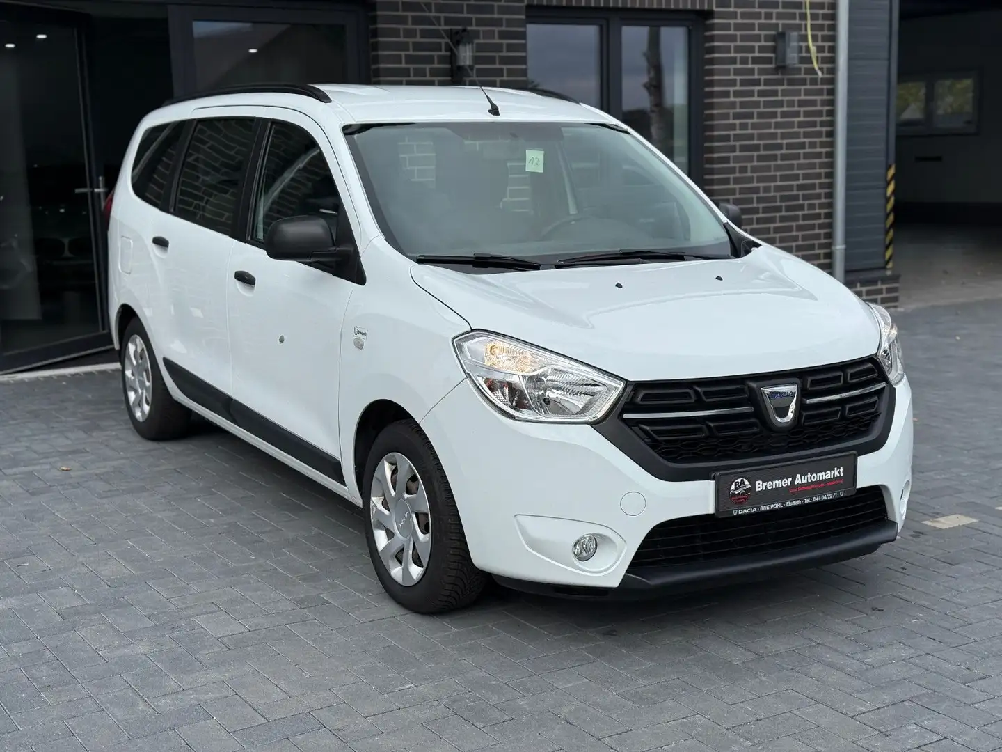 Dacia Lodgy Start 1.3 7 Sitzer*Klima*SHZ*AHK*1Hand* Blanc - 1