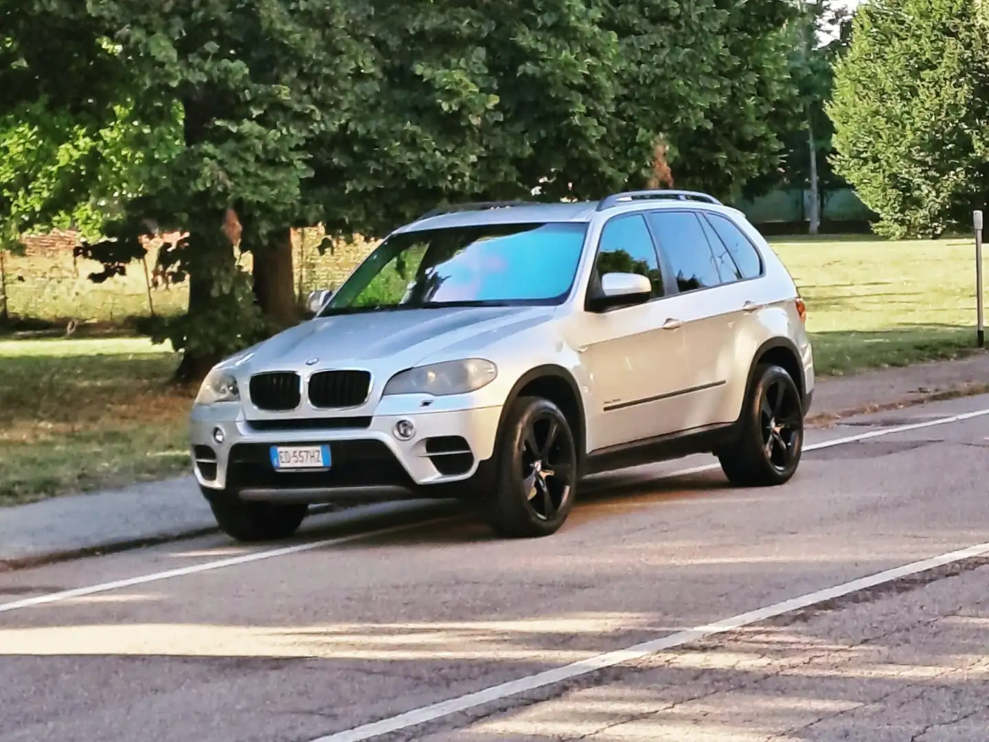 BMW X5 xdrive30d auto 8m E5 Grigio - 1