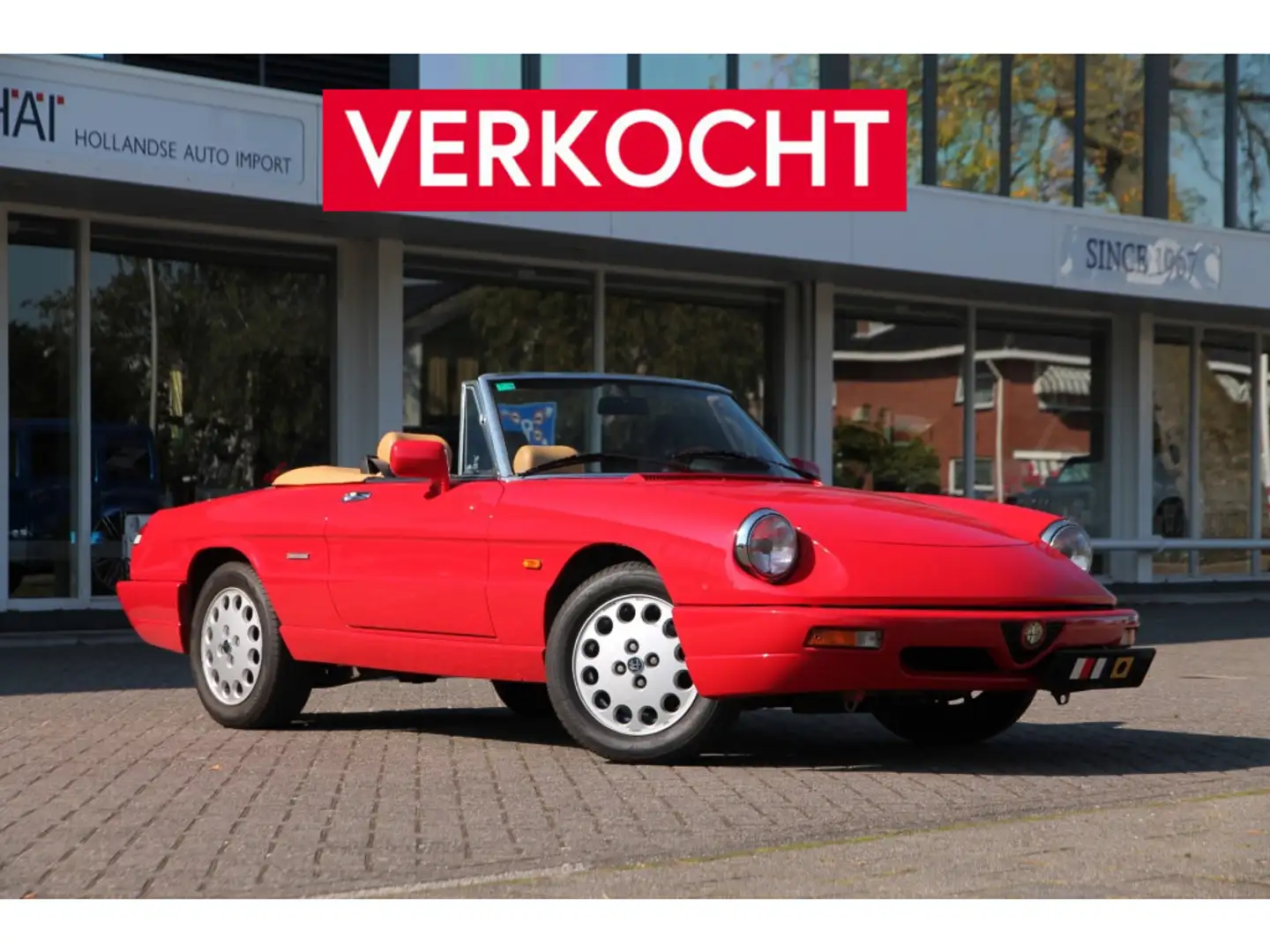 Alfa Romeo Spider 2.0 Rood - 1