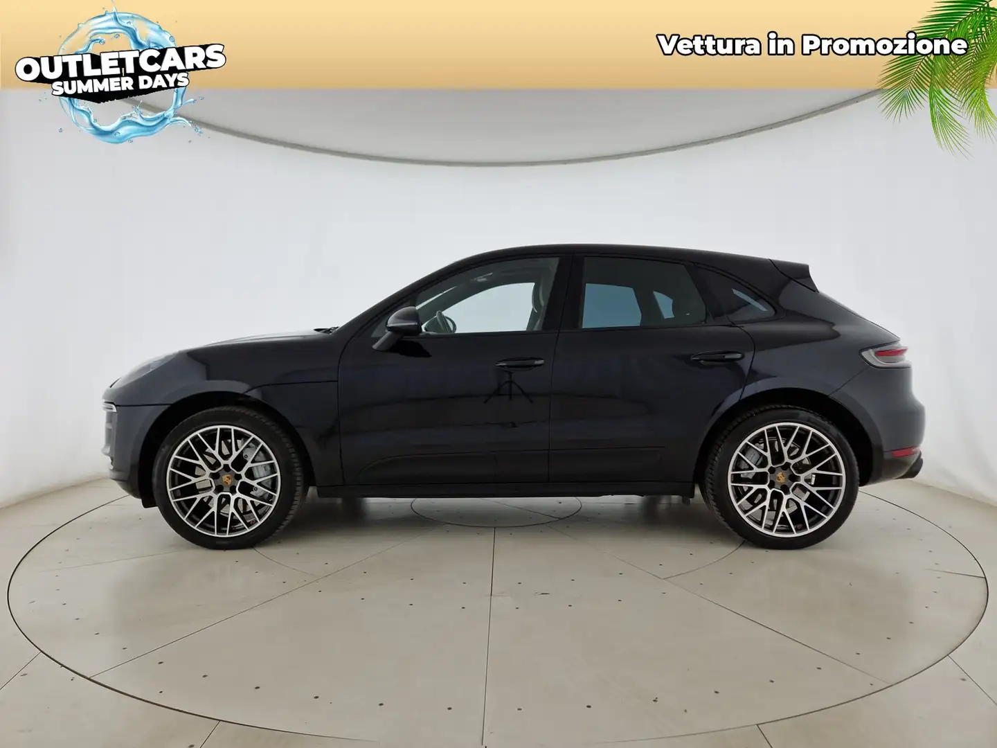 Porsche Macan 2.9 turbo 440cv pdk Чорний - 2