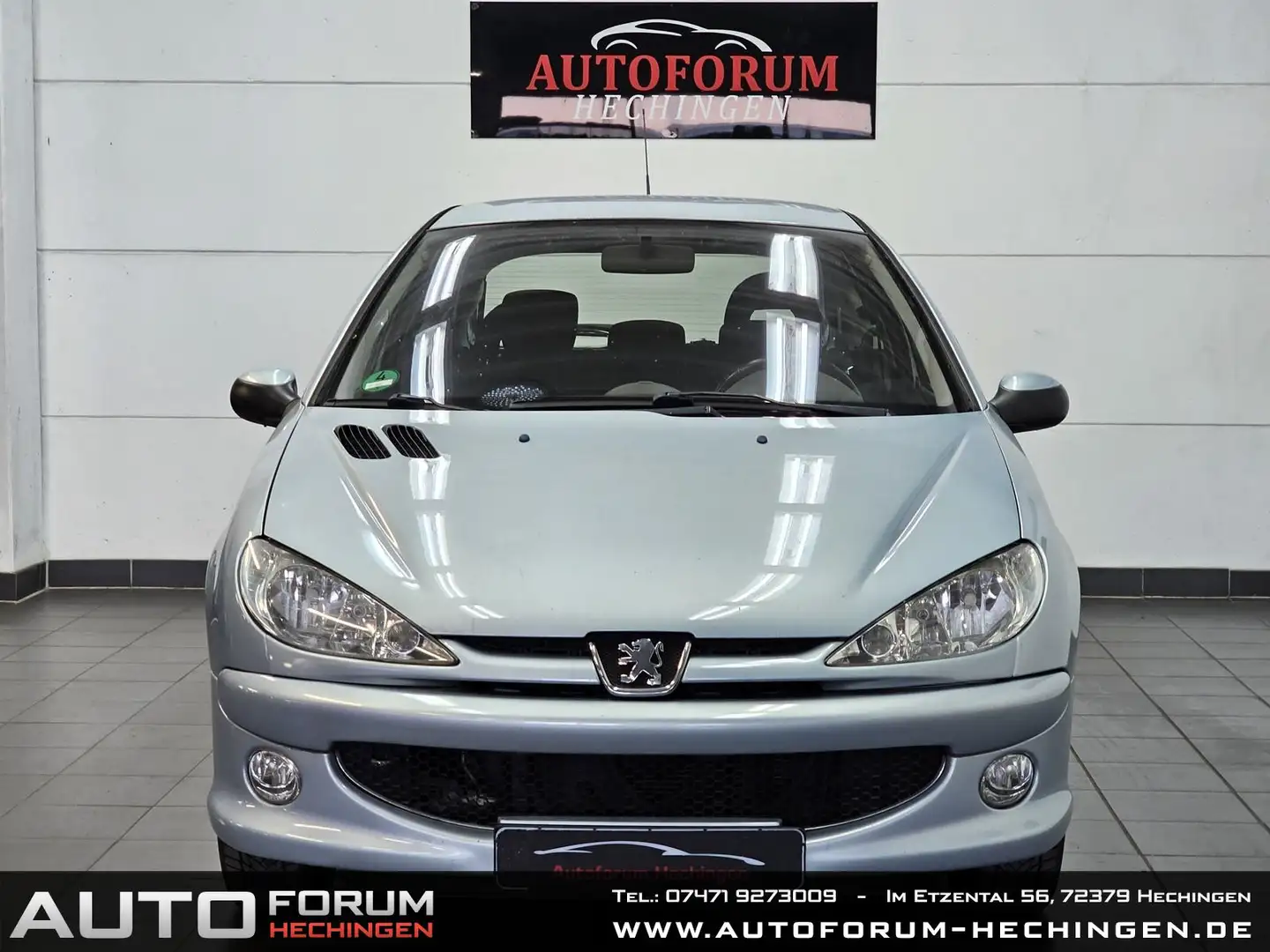 Peugeot 206 Tendance TÜV/NEU Grau - 2