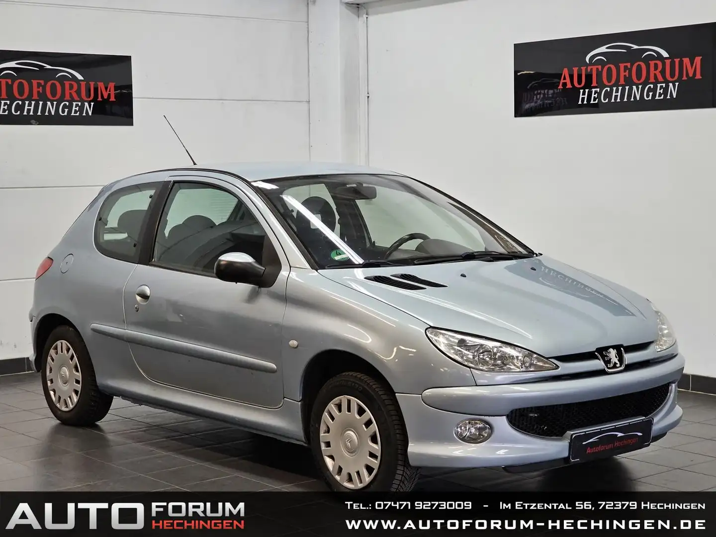 Peugeot 206 Tendance TÜV/NEU Grau - 1