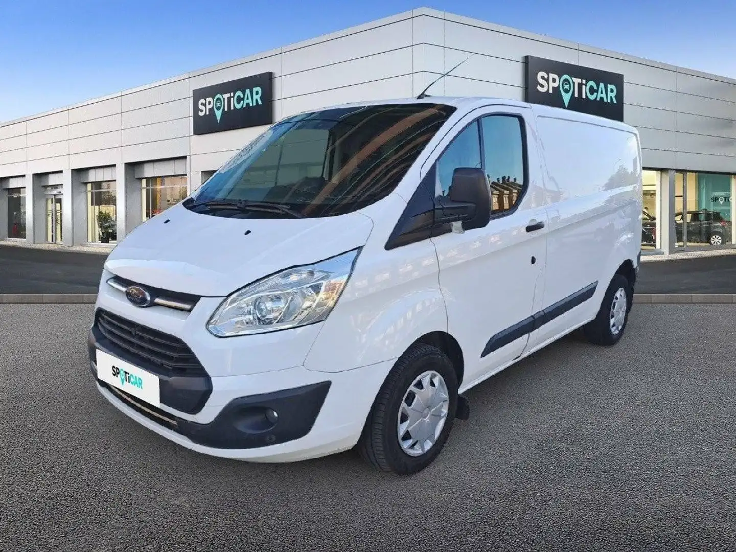 Ford Transit Custom FT 300 L2 Van DCb. Ambiente 130 Blanc - 1