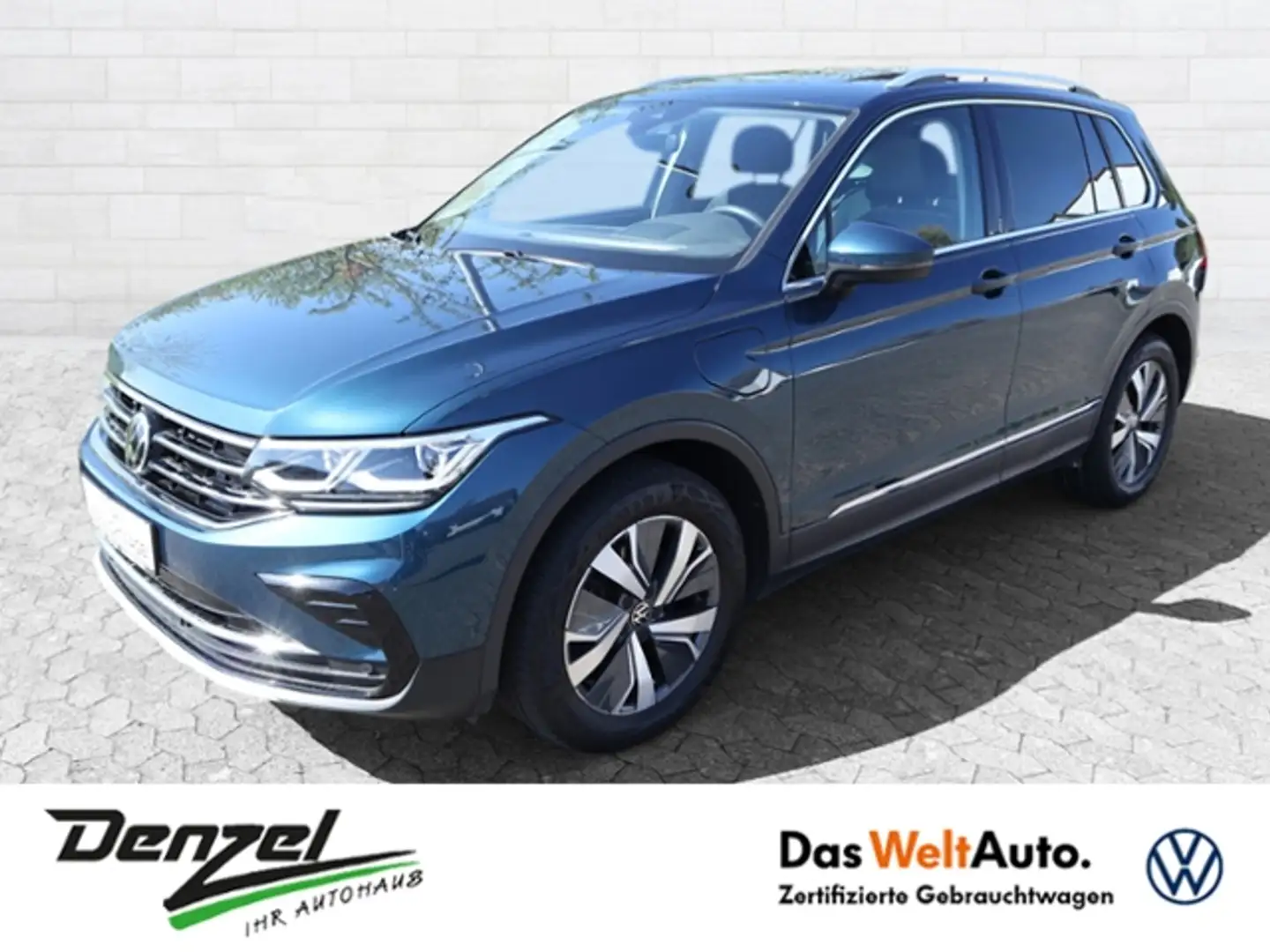 Volkswagen Tiguan Elegance 1.4 TSI DSG eHybrid AHK/KAM/PANO Blau - 2