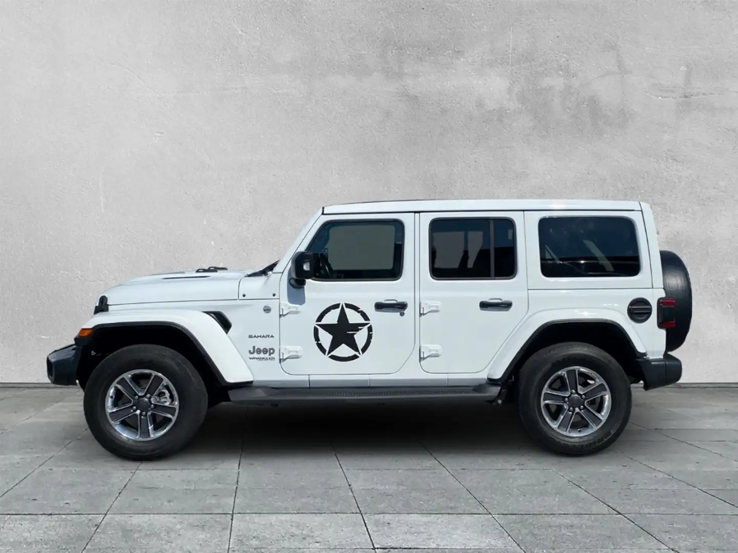 Jeep Wrangler UNLIMITED SAHARA SKY ONE Sahara KAMERA+NAVI Weiß - 2