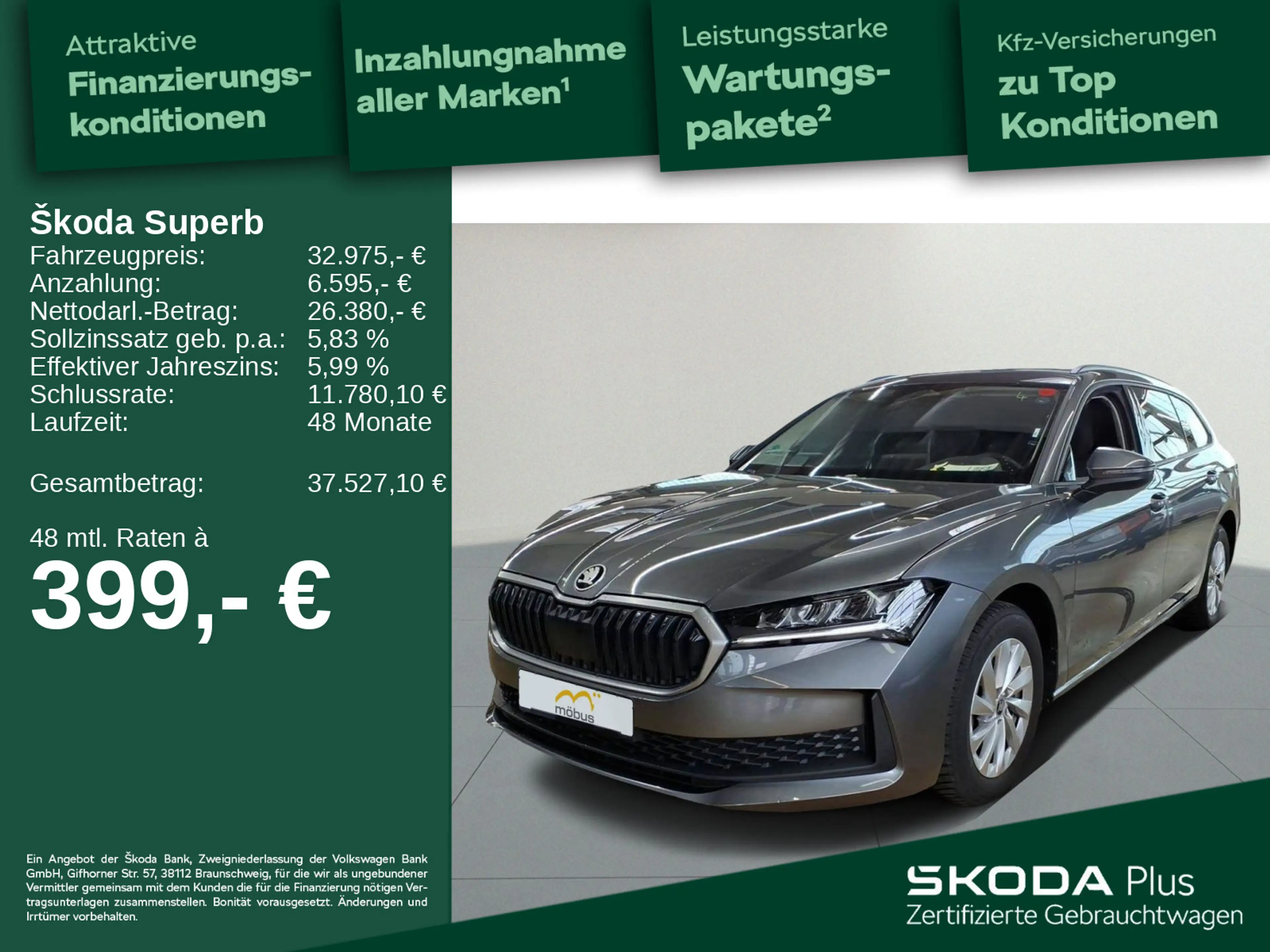 Skoda Superb Combi 2.0 TDI DSG*LED*NAV*APP*RFK*LANE*AA — photo 2