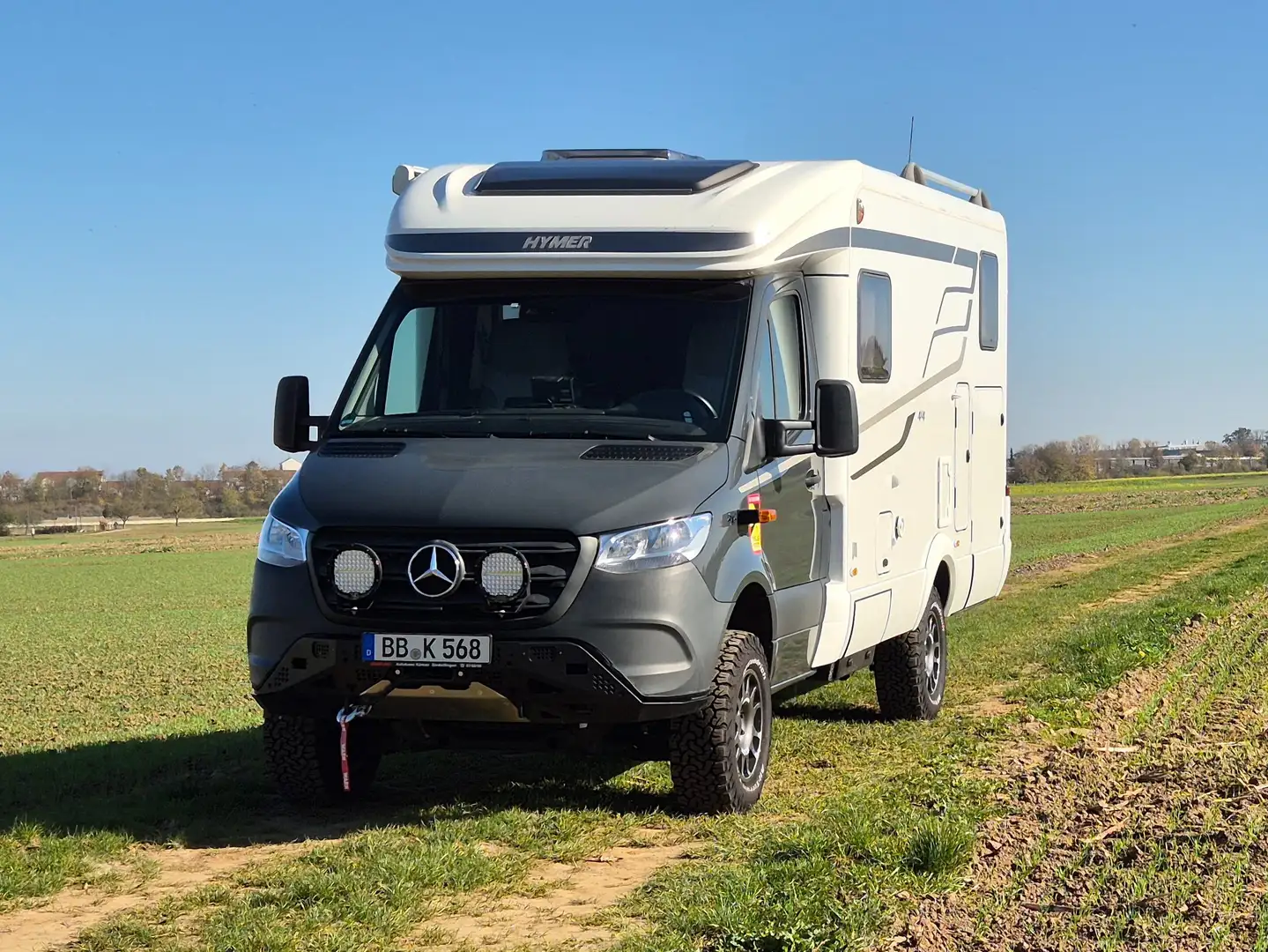 Hymer/Eriba MLT 580 4x4 3.0  V6, Arctic Paket, Alde, Winde Grau - 1