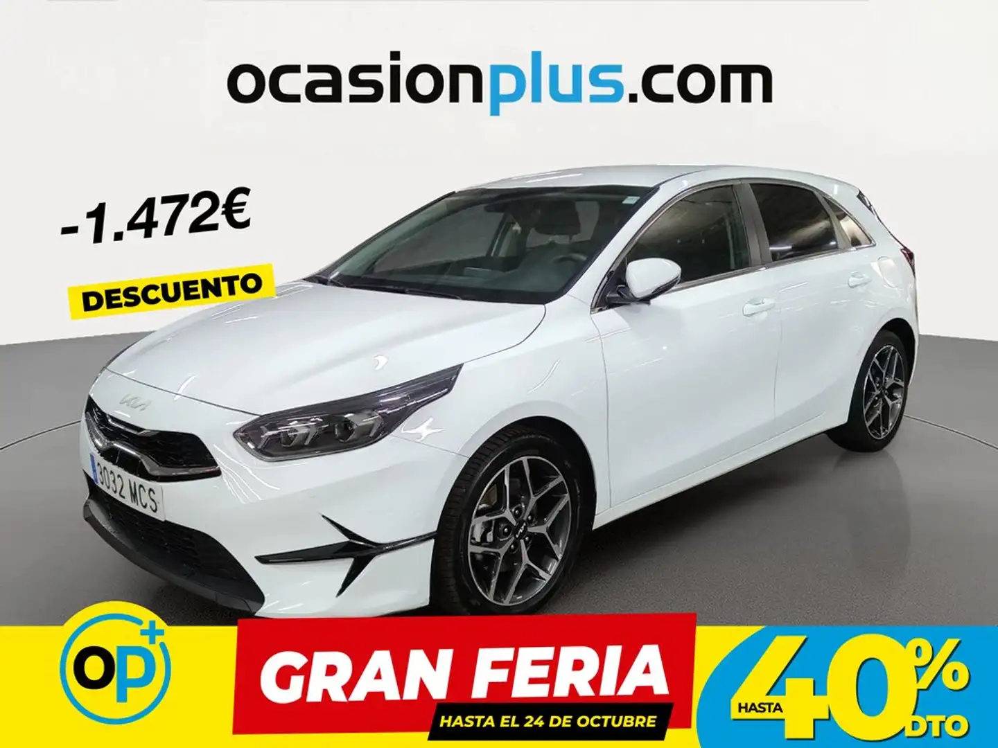 Kia Ceed / cee'd 1.0 T-GDI Eco-Dynamics Tech 100 Blanco - 1