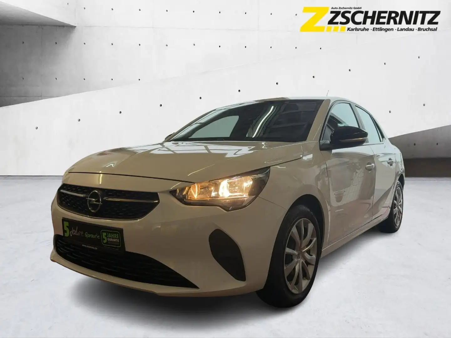 Opel Corsa F 1.2 Turbo Edition Klima Sitzh Parkhilfe Weiß - 1