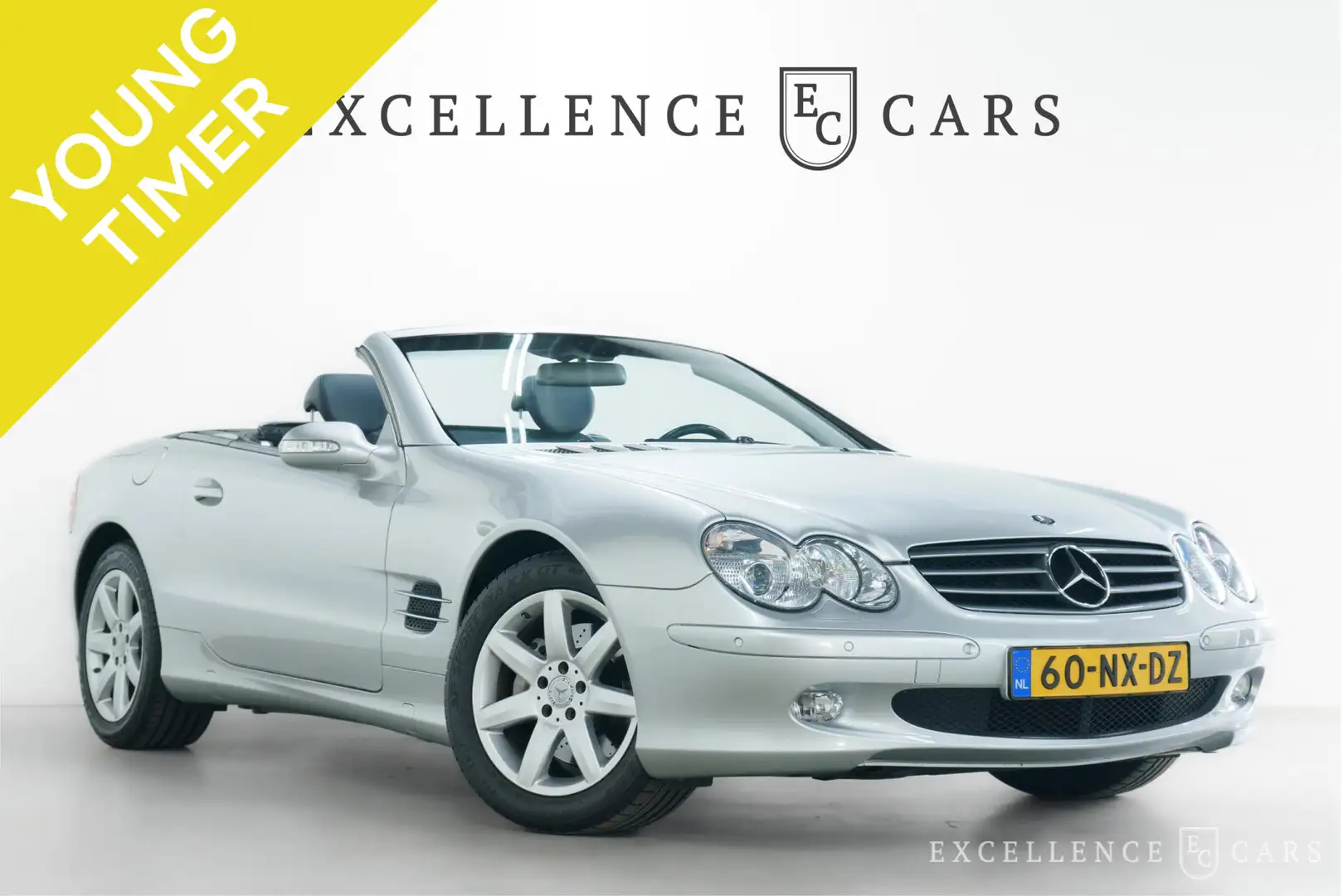 Mercedes-Benz SL 500 Youngtimer Gris - 1