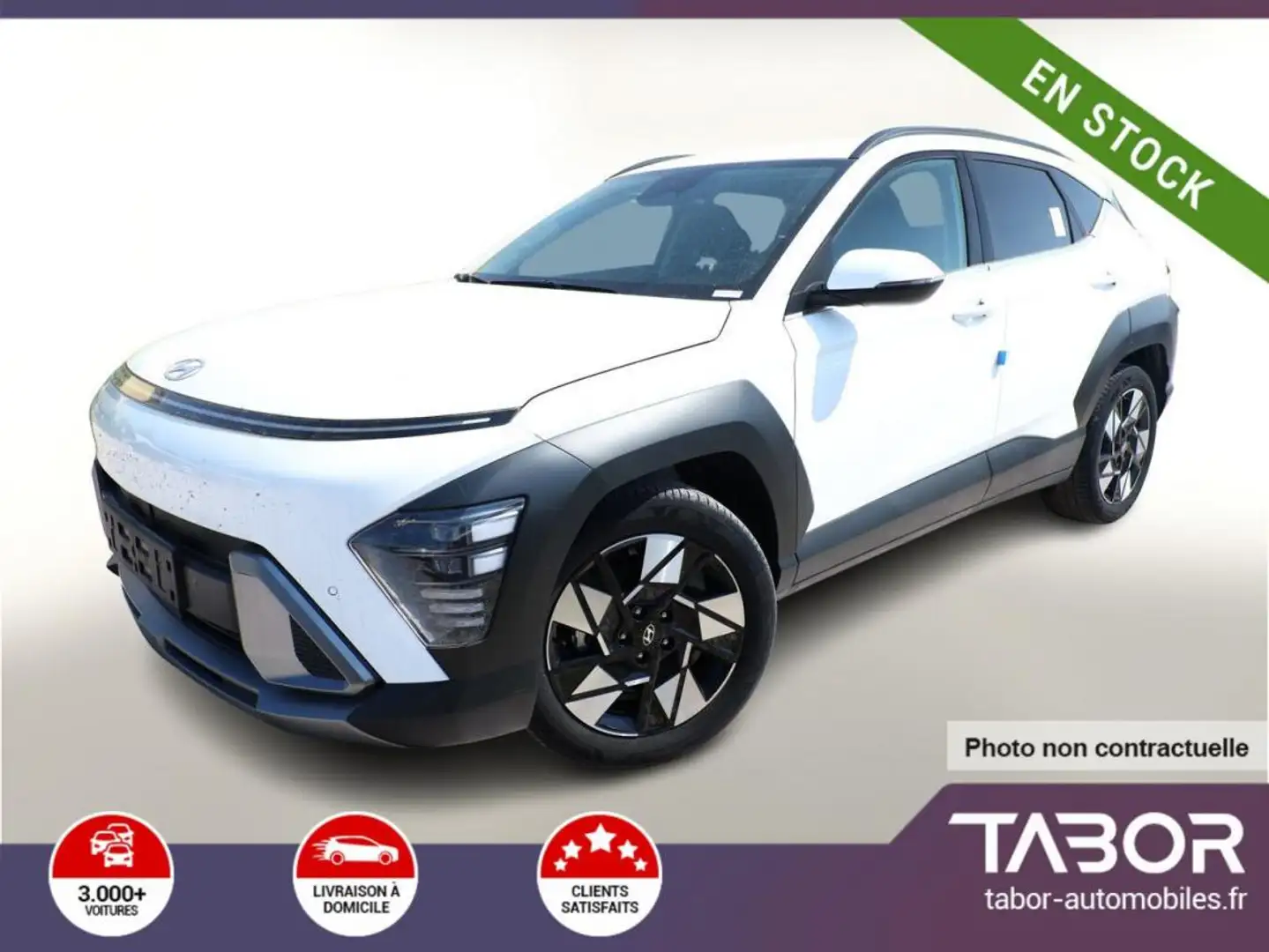 Hyundai KONA 1.6 GDI 129 DCT Trend GPS Bose ACC Gris - 1